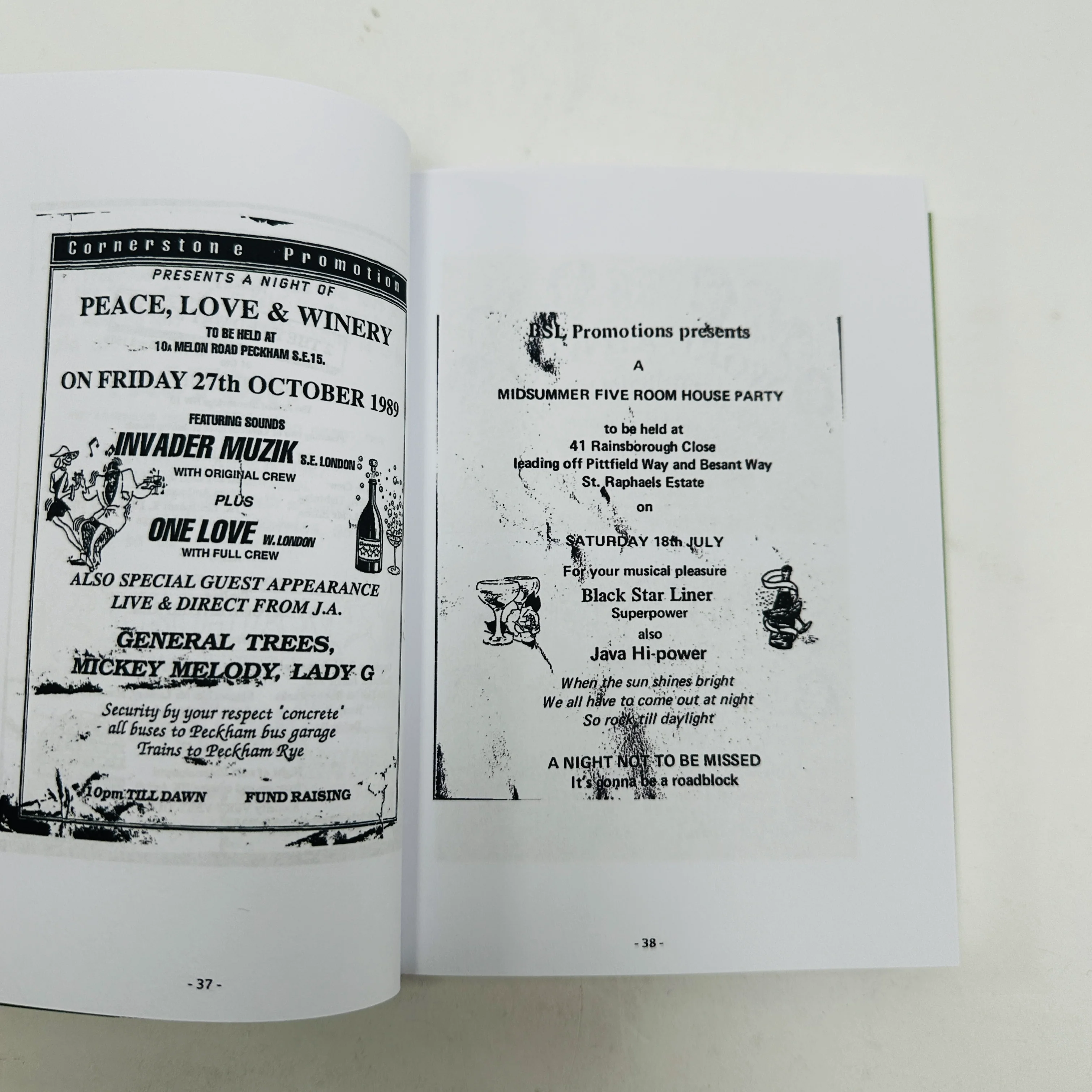 A Night to Remember - UK Soundsystem Flyers 1972-1994 - Image 3