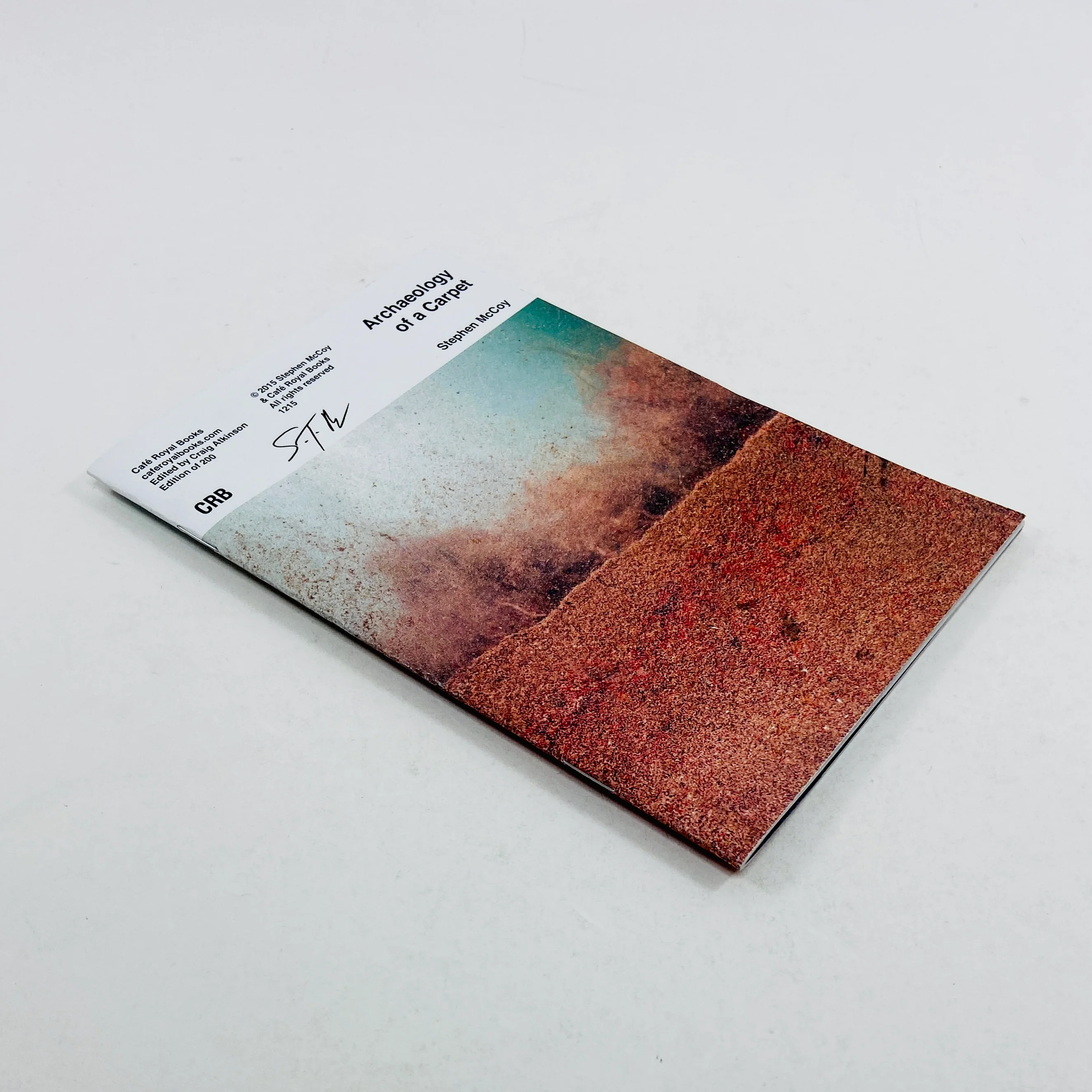 Archaeology of a Carpet - Stephen McCoy (Signed Copy) - Image 2