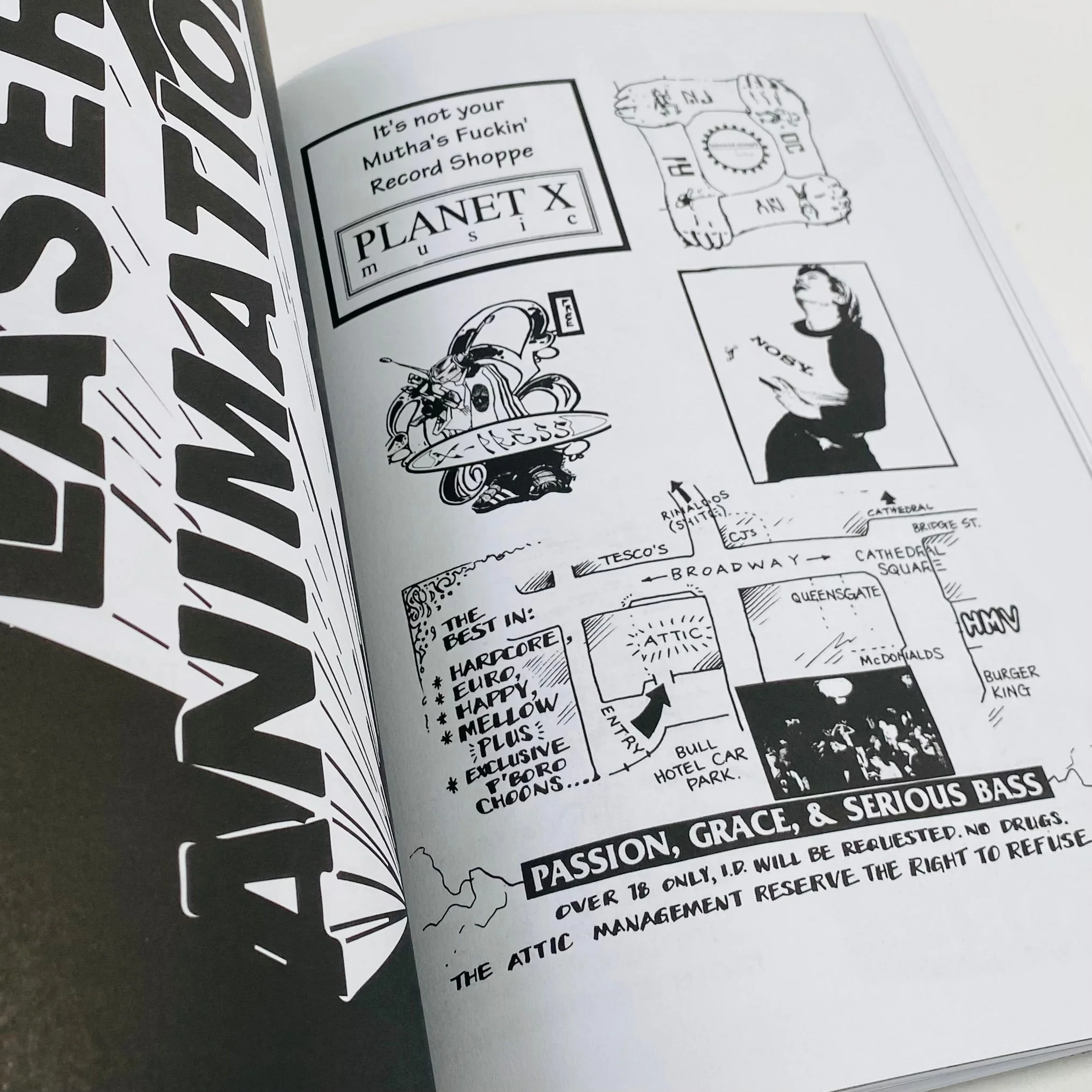 Archivio #1 - Records Store Ads and Paper Ephemera from Rave Fanzines of the Early 90s - Image 3