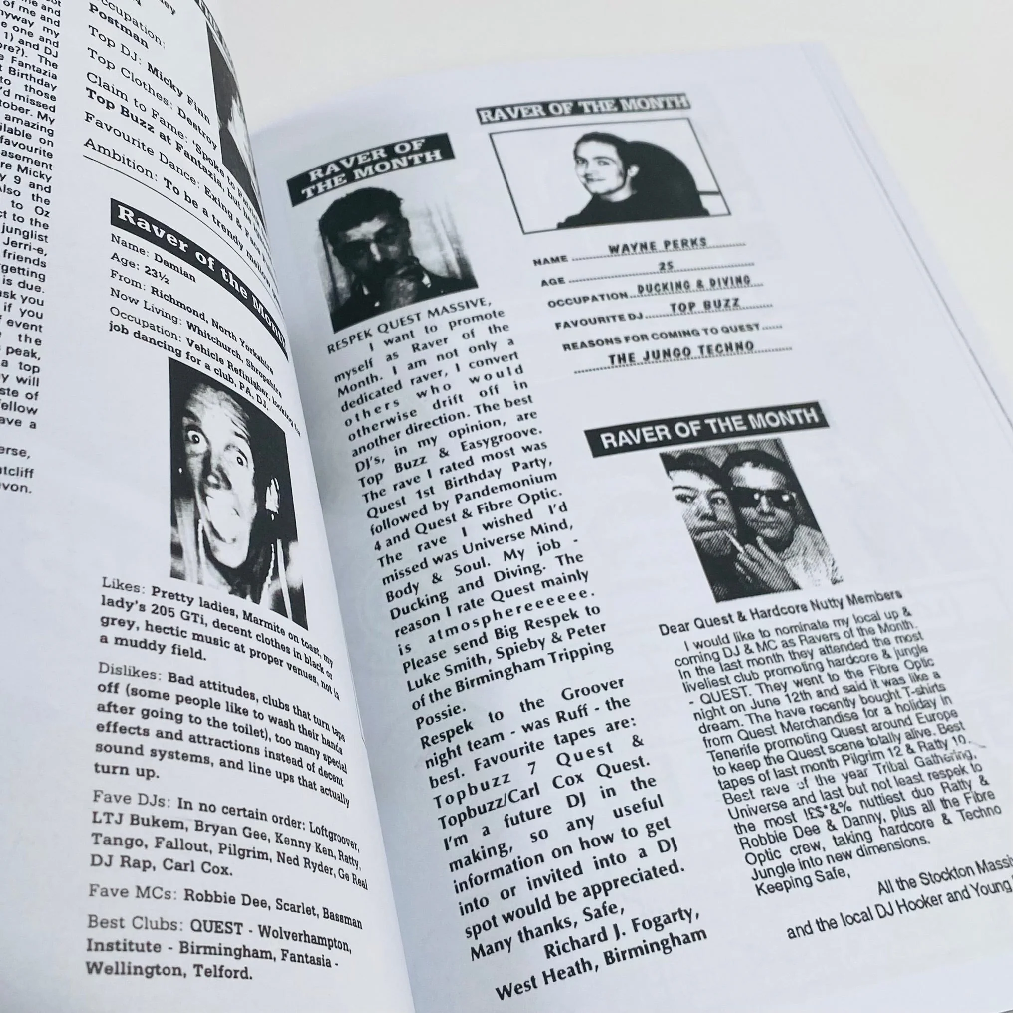 Archivio #1 - Records Store Ads and Paper Ephemera from Rave Fanzines of the Early 90s - Image 5