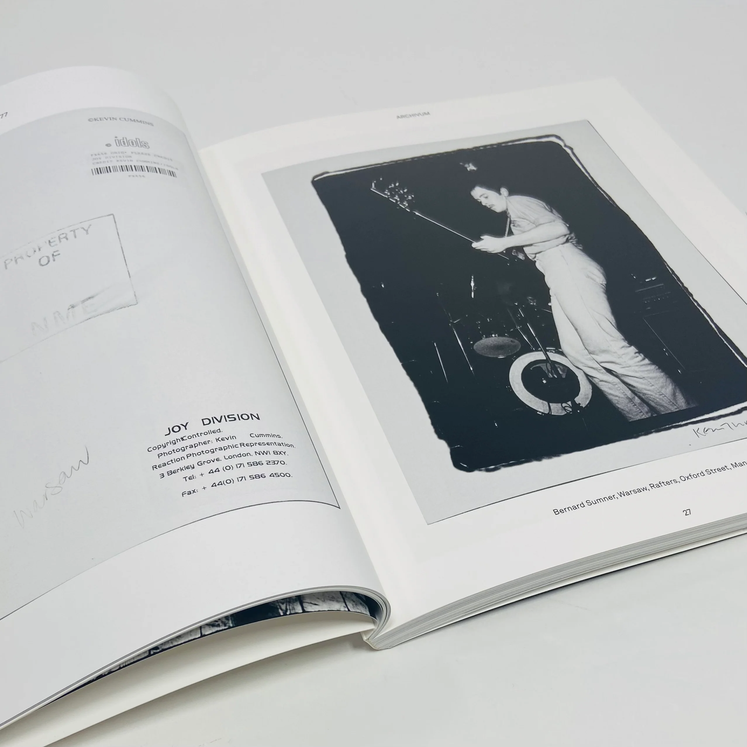 Archivum - Vintage Joy Division Prints by Kevin Cummins - Image 4