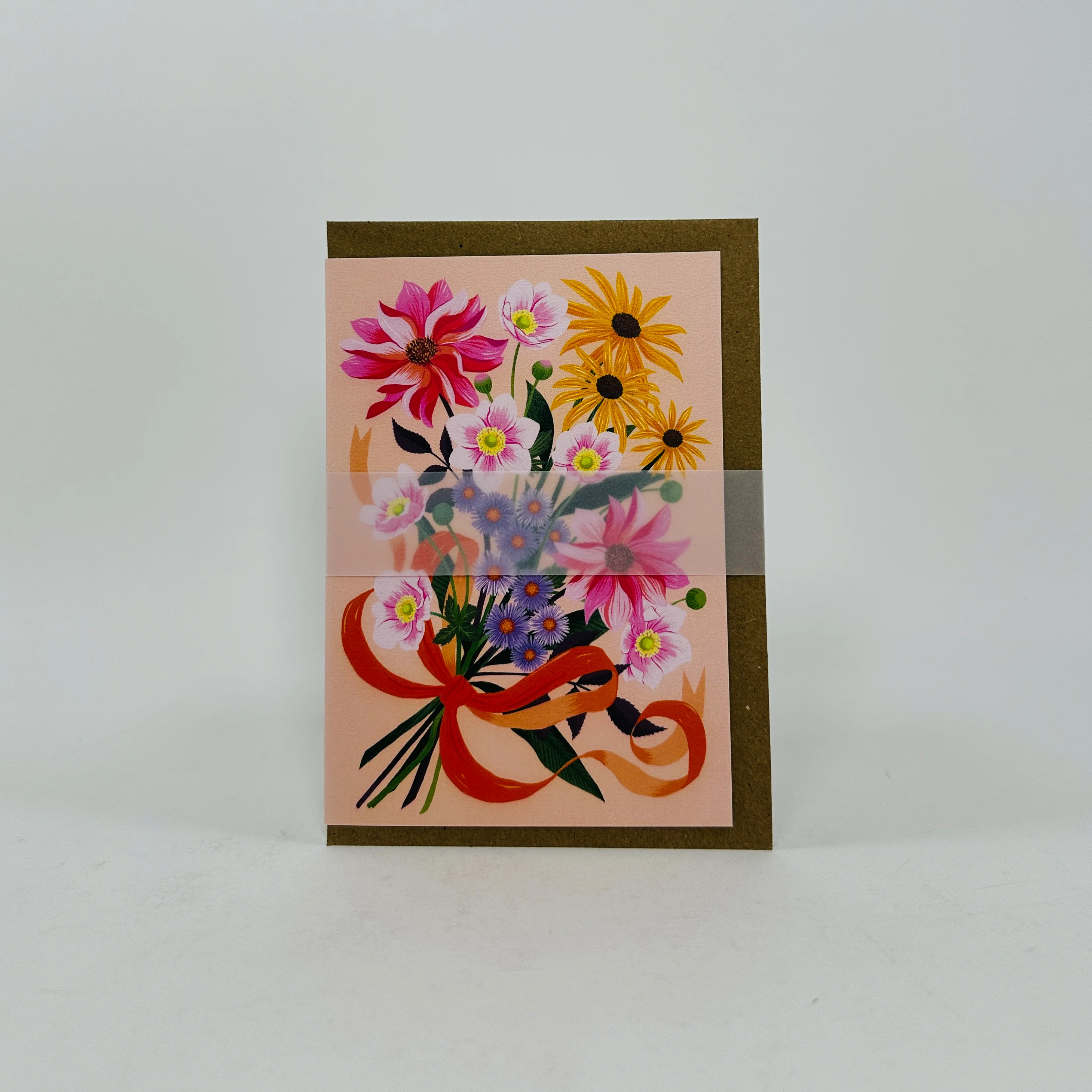 Autumn Bouquet - Printer Johnson Card