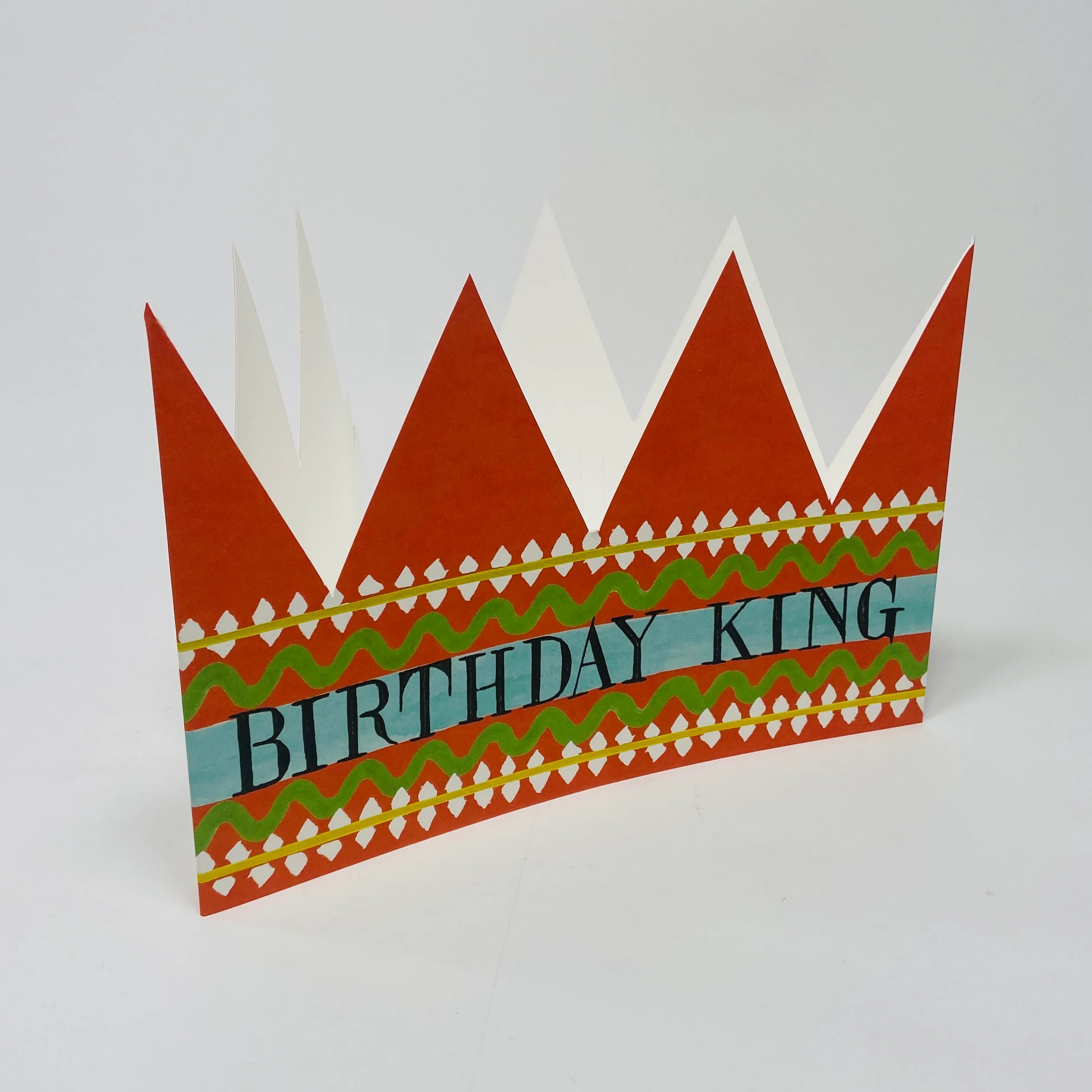 Birthday King Party Hat - Hadley Card - Image 2