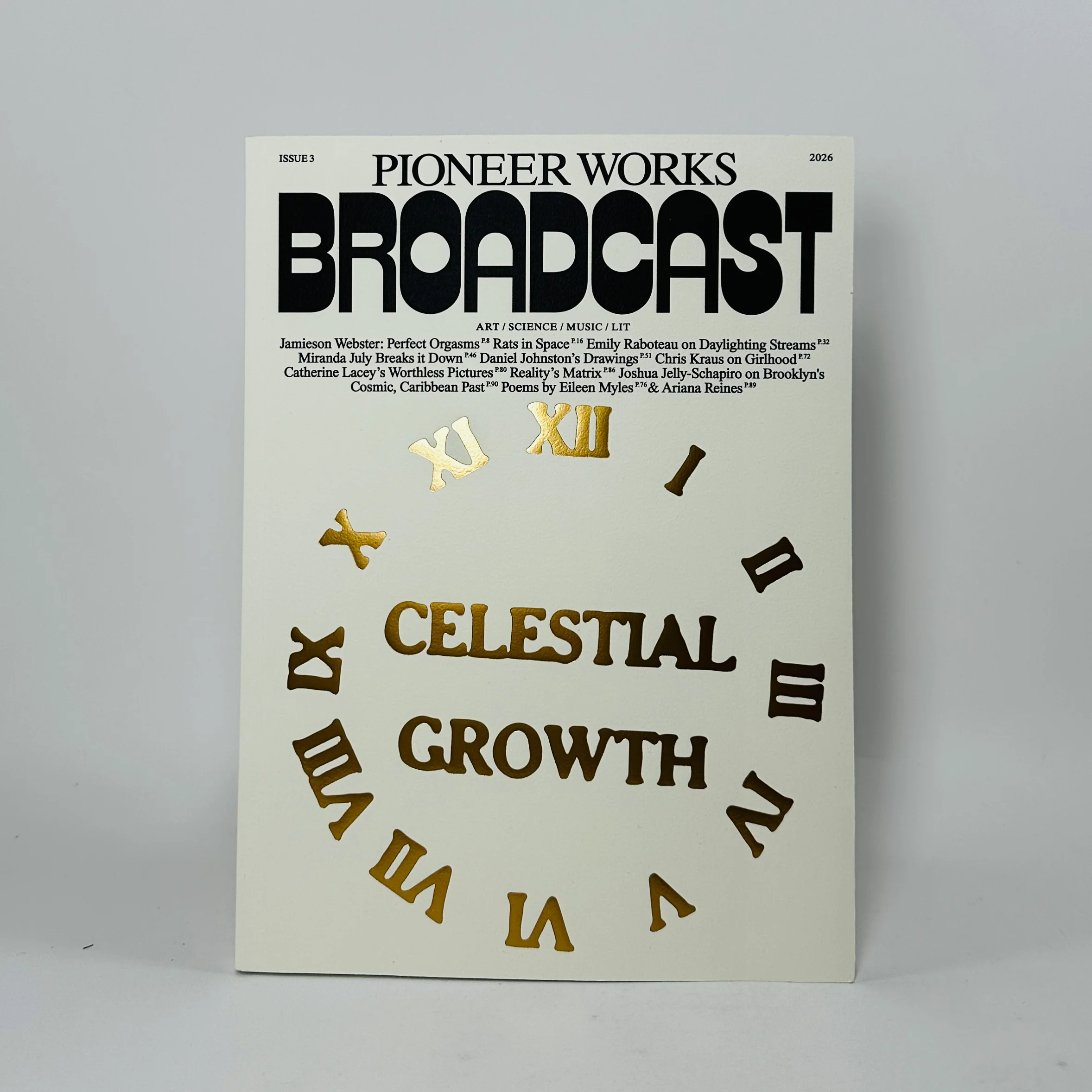 Broadcast #3 - Pioneer Works
