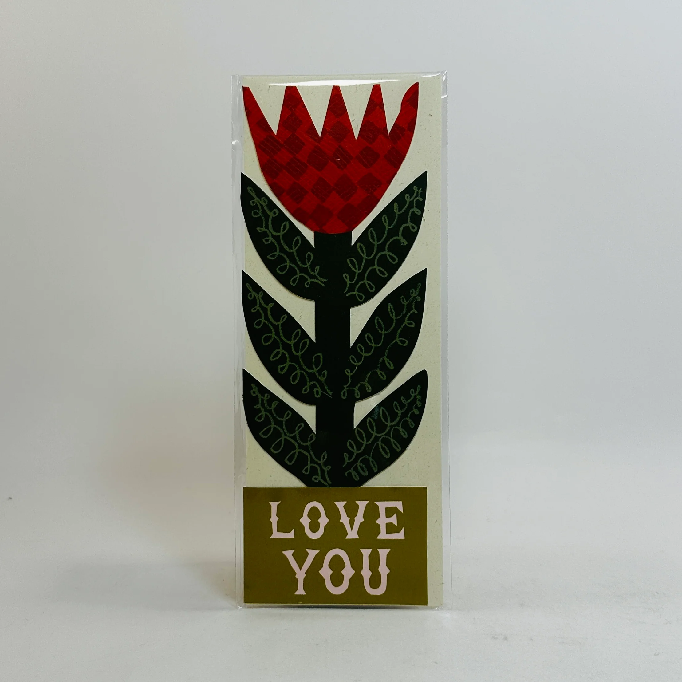 Checkerboard Lily, Love You - Hadley Card