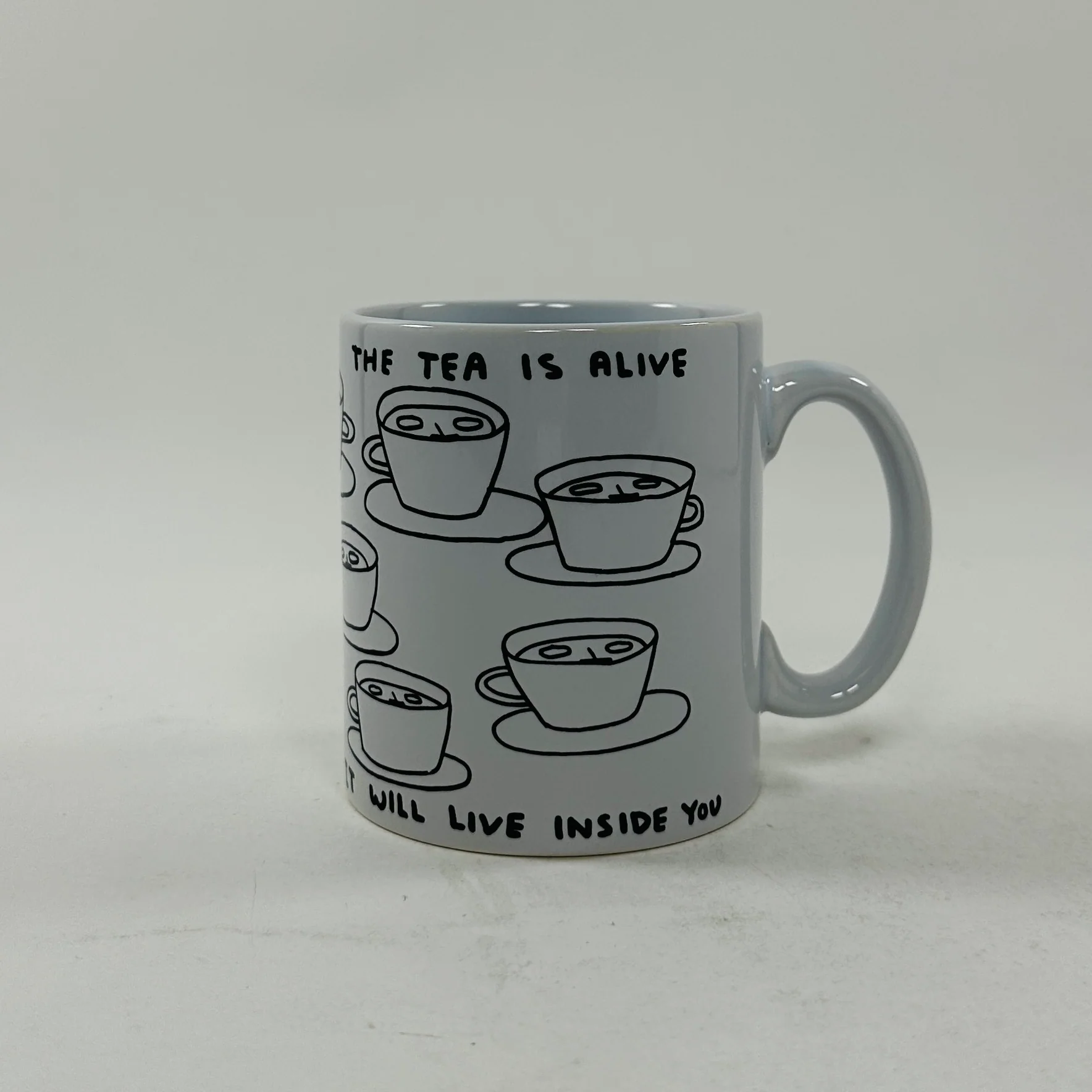 David Shrigley Mug - The Tea is Alive - Image 2
