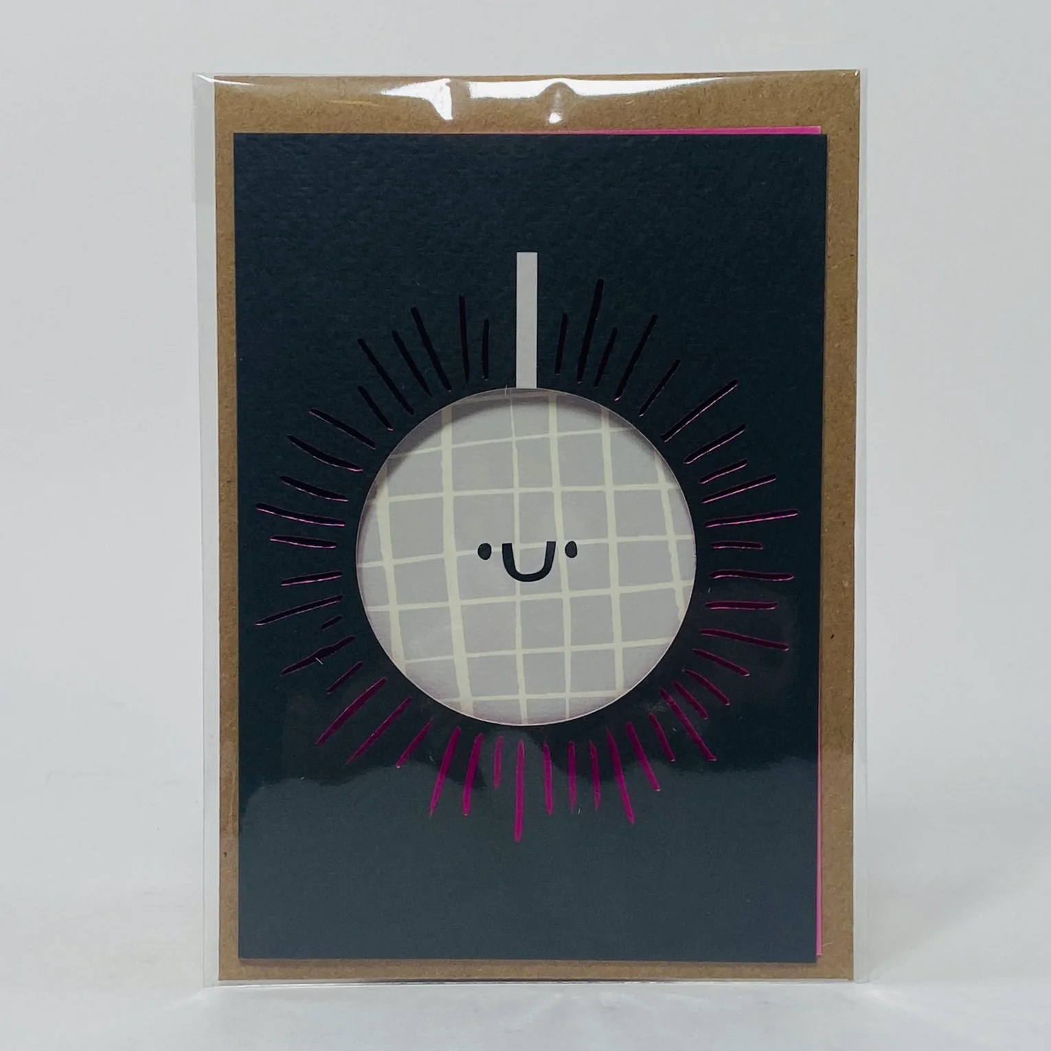 Disco Ball Die Cut Card - Rumble Cards