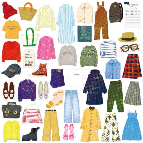 Fashion Stickers - Greeting Life Haco - Image 3
