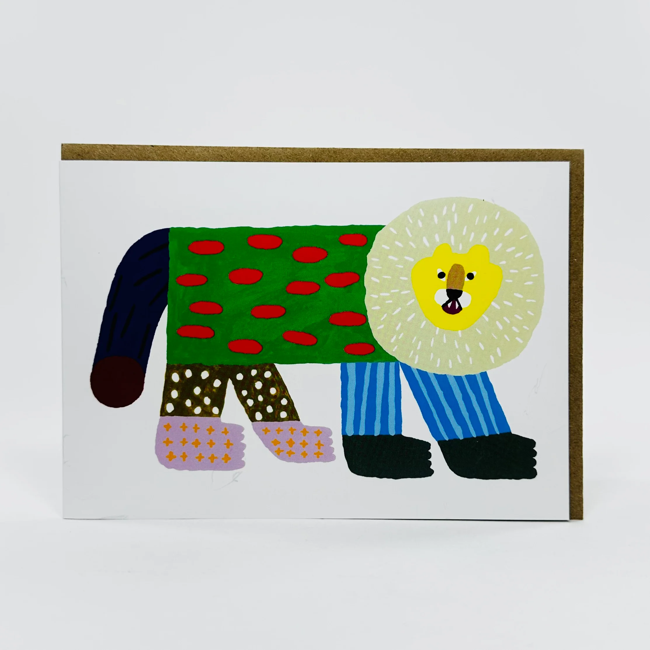 Flash Lion - Min Pin x East End Prints Card