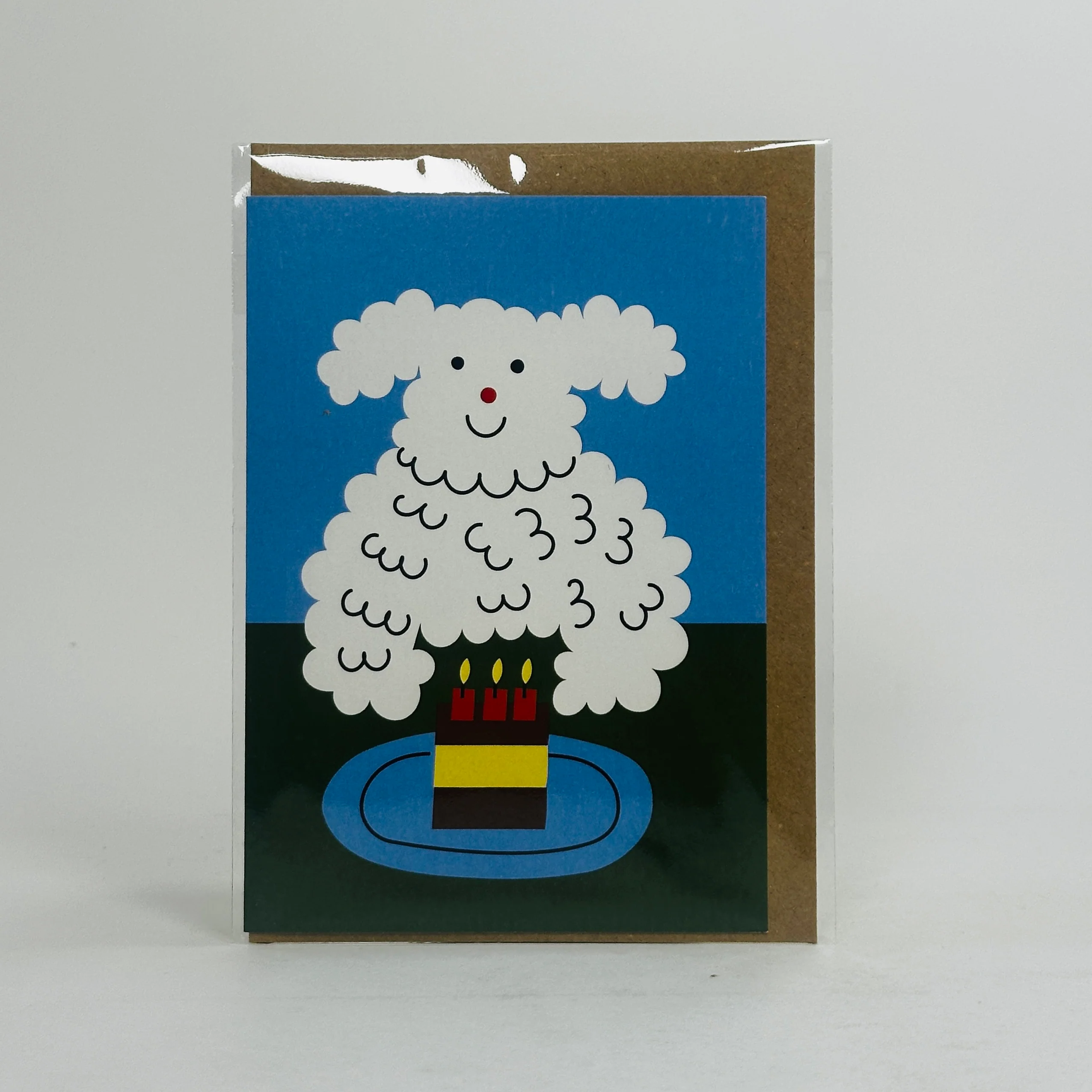 Fluffy White Dog - Seek Print