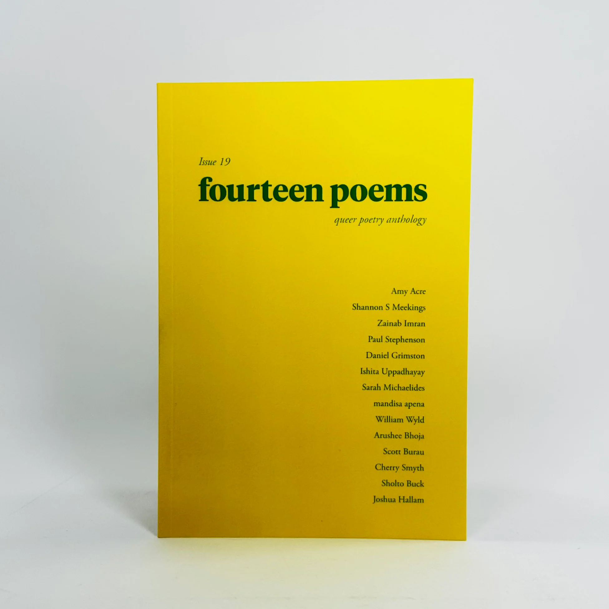Fourteen Poems #19 - Queer Poetry Anthology