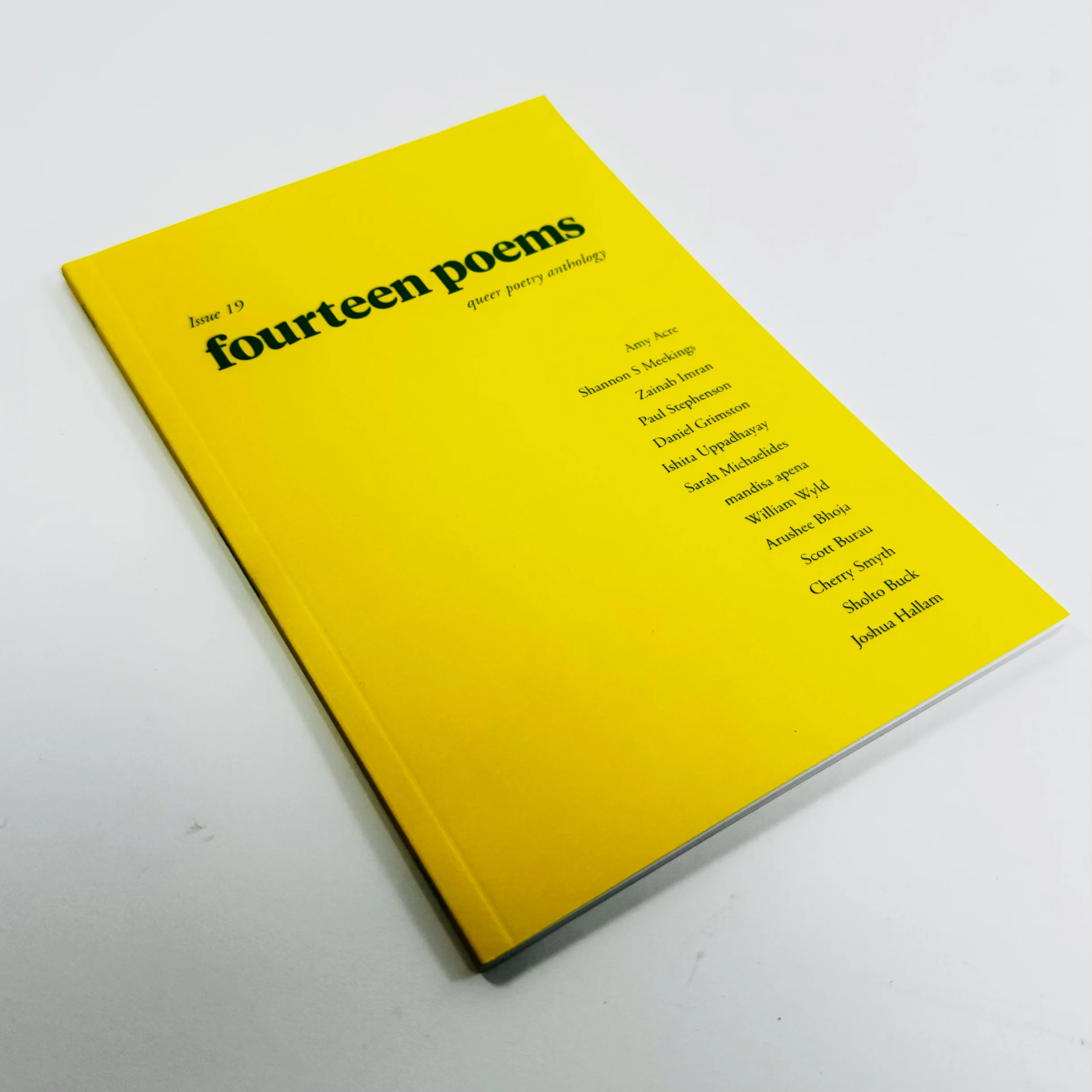 Fourteen Poems #19 - Queer Poetry Anthology - Image 2