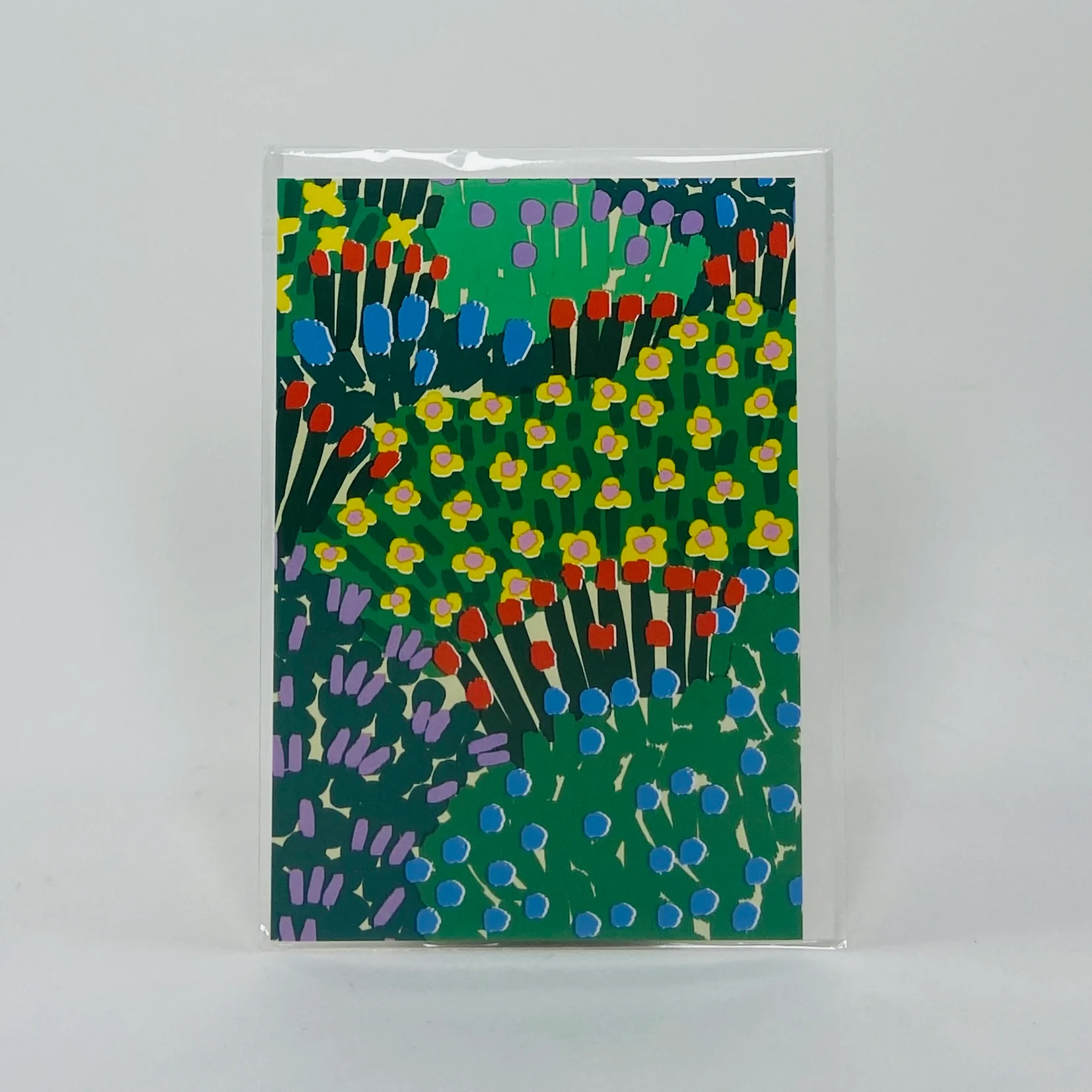 Garden Flowers - Wrap Card
