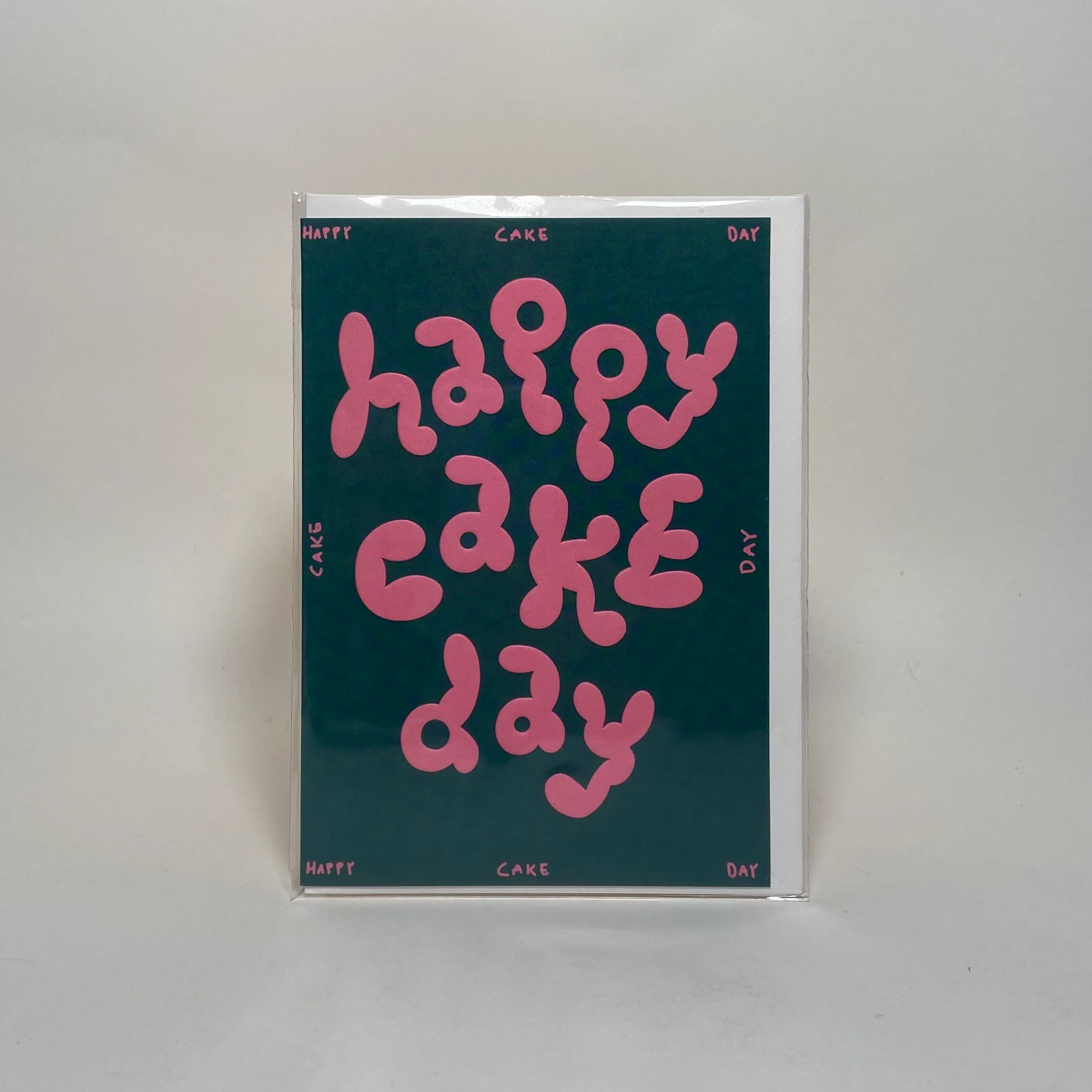 Happy Cake Day - Wrap Card