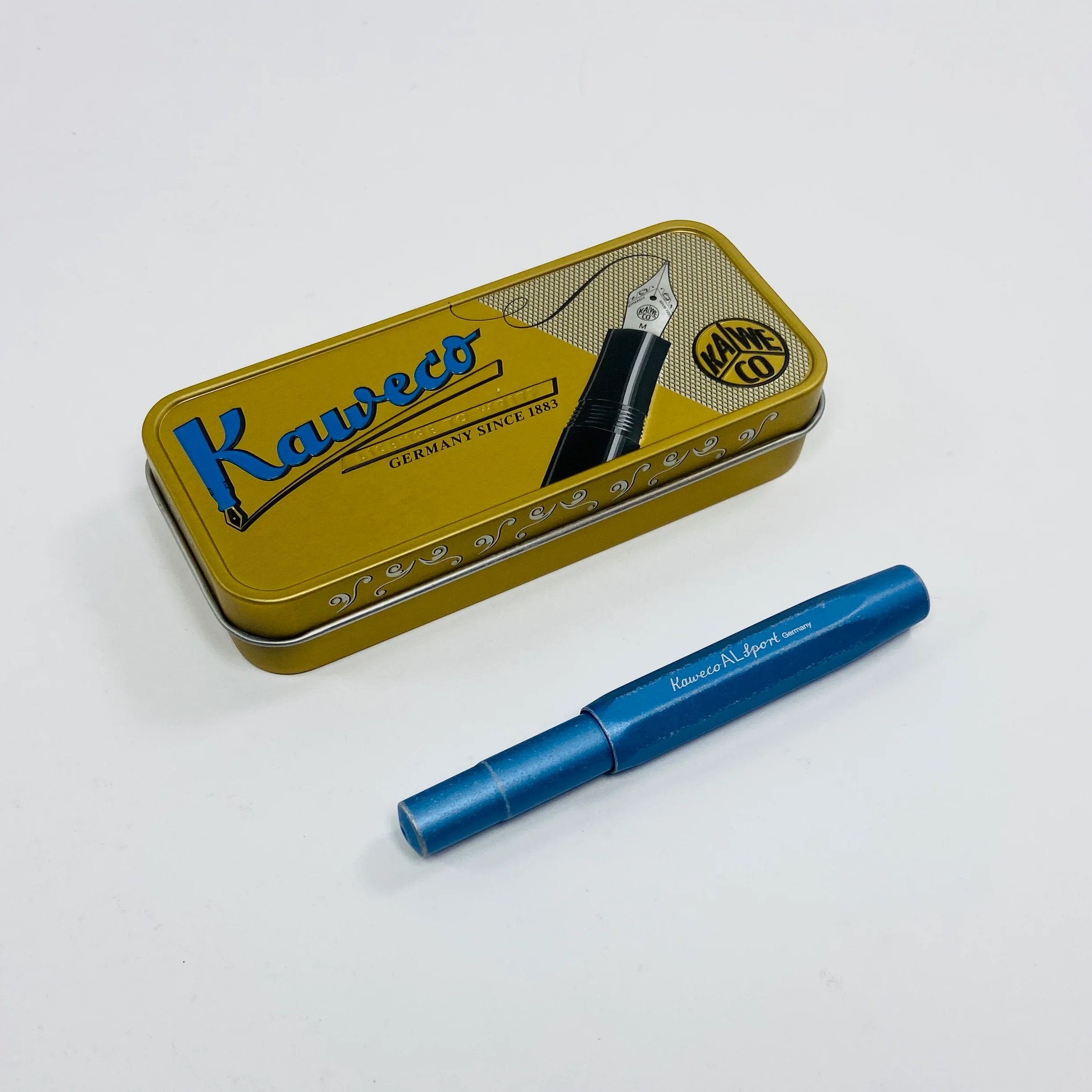 Kaweco Al Sport Blue Stonewashed - Fountain Pen - Image 2