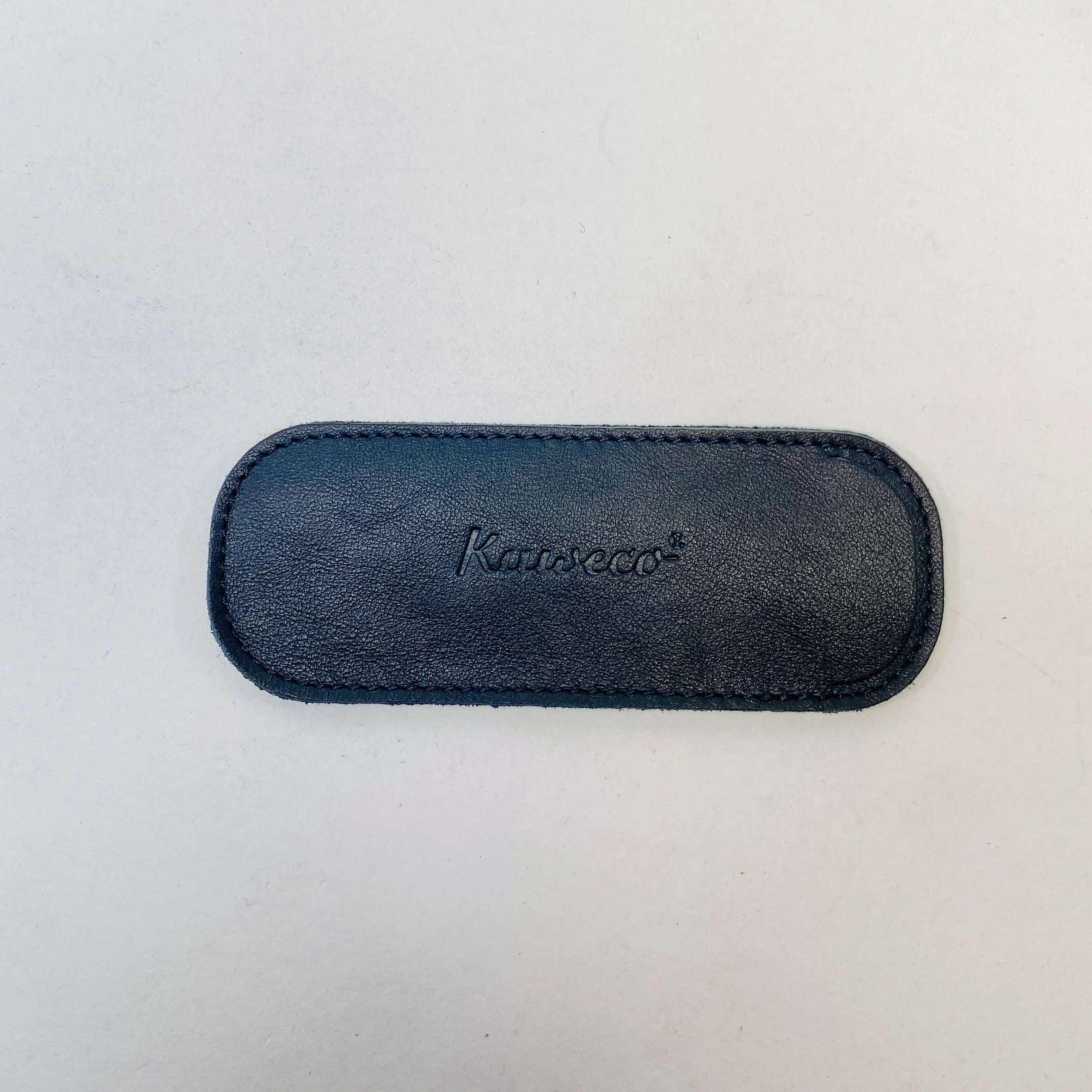 Kaweco Eco Leather Black Sport Pouch - 2 Pen