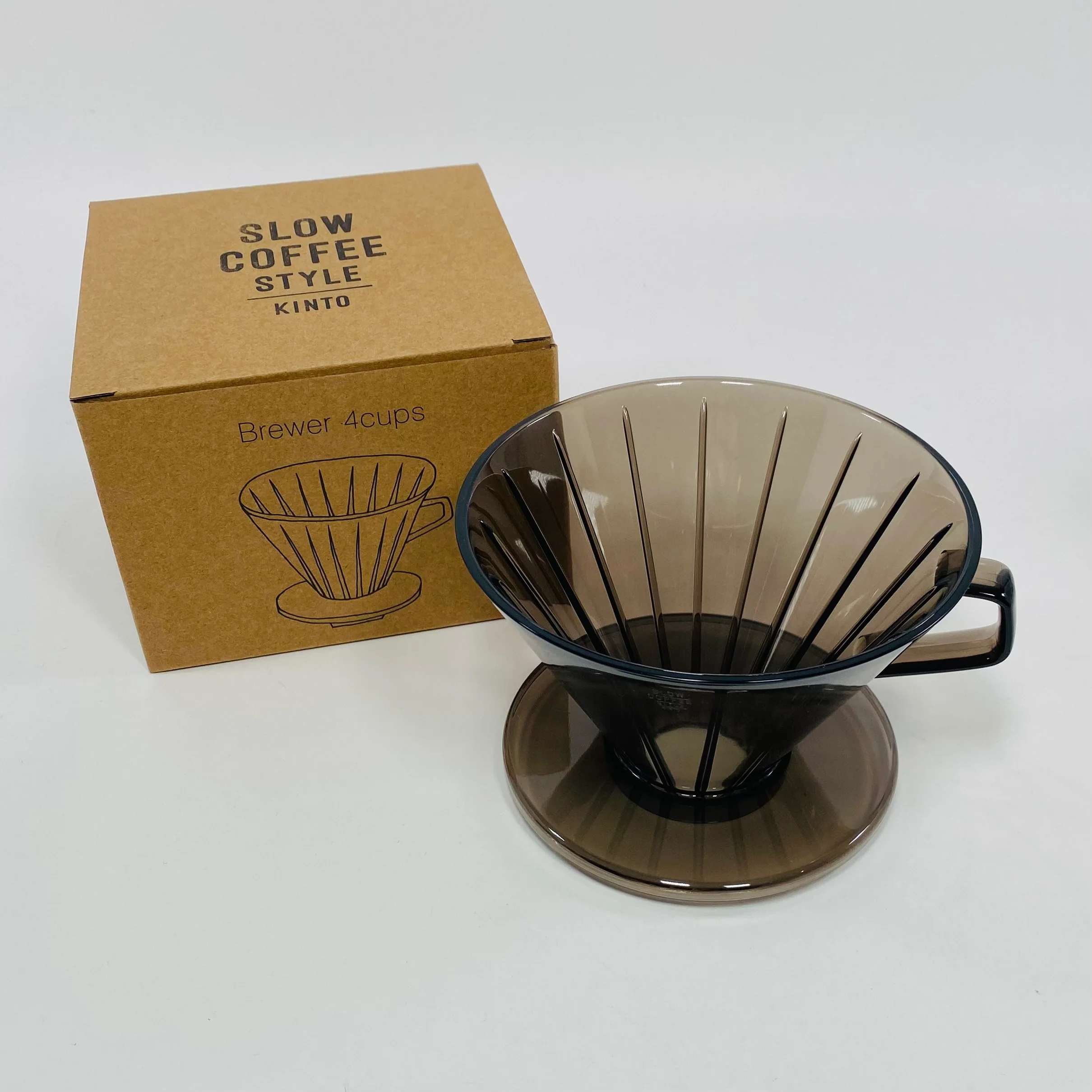 Kinto SCS Brewer 600ml Clear Grey - Image 3
