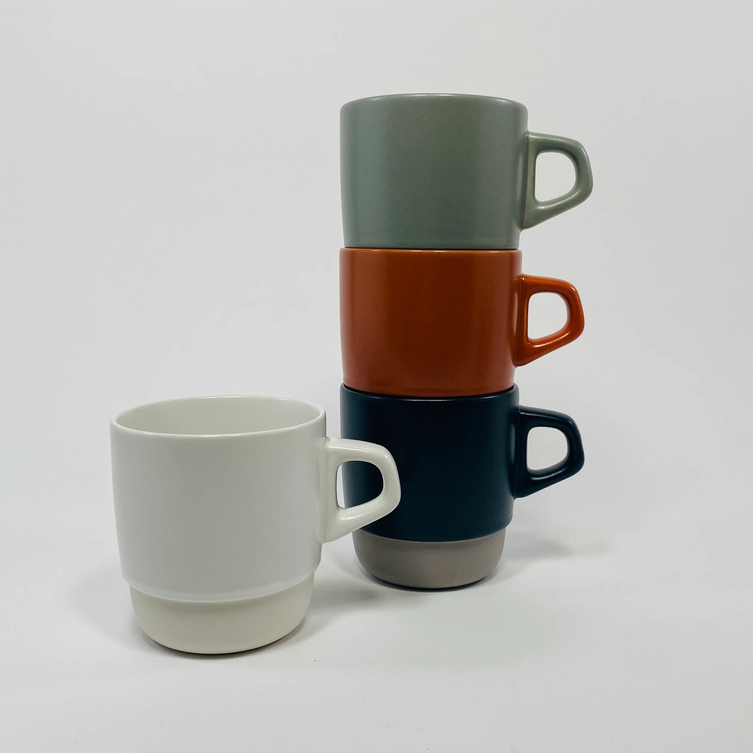 Kinto SCS Stacking Mug Gray 320ml - Image 2