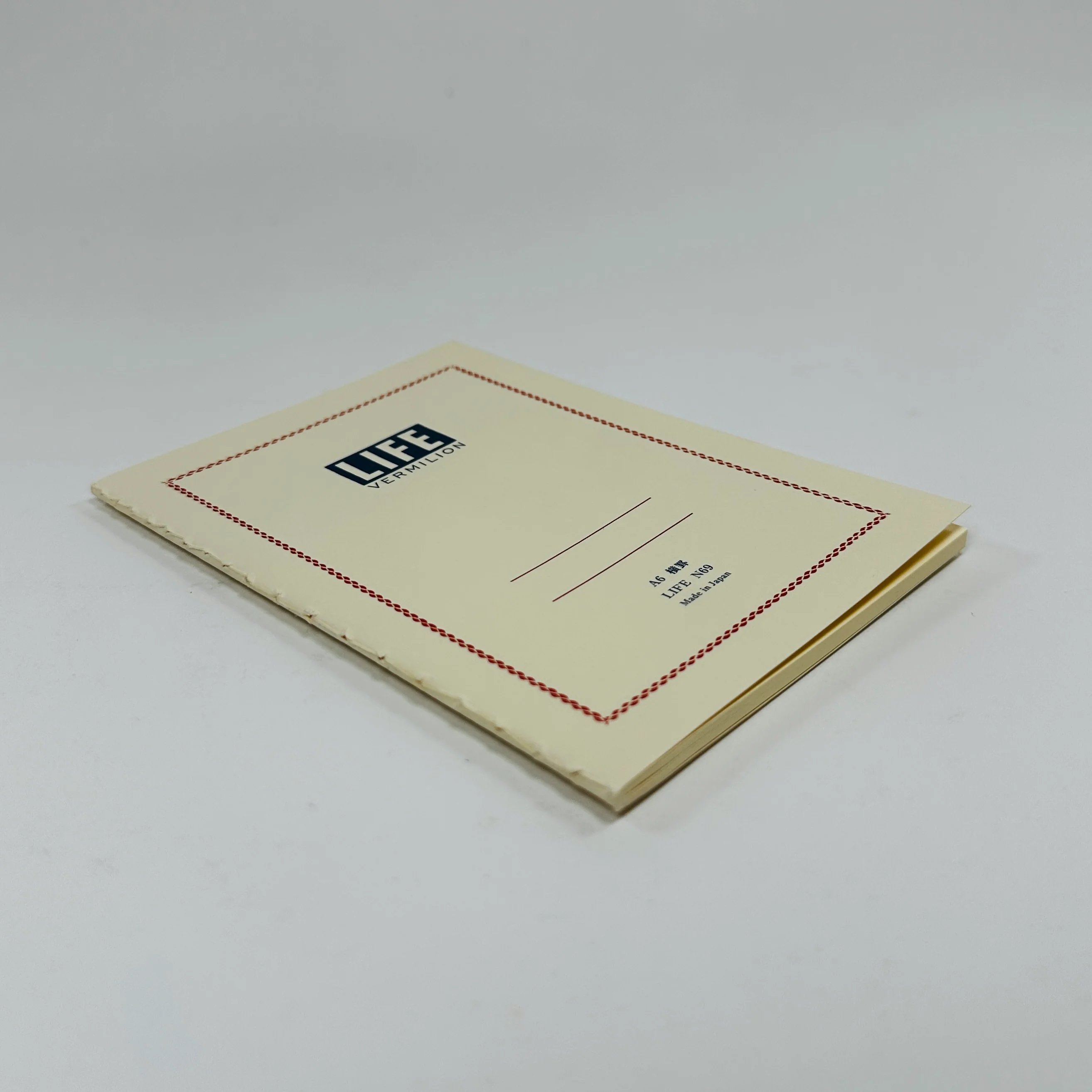 Life Vermilion N69 Notebook A6 Lined - Image 2