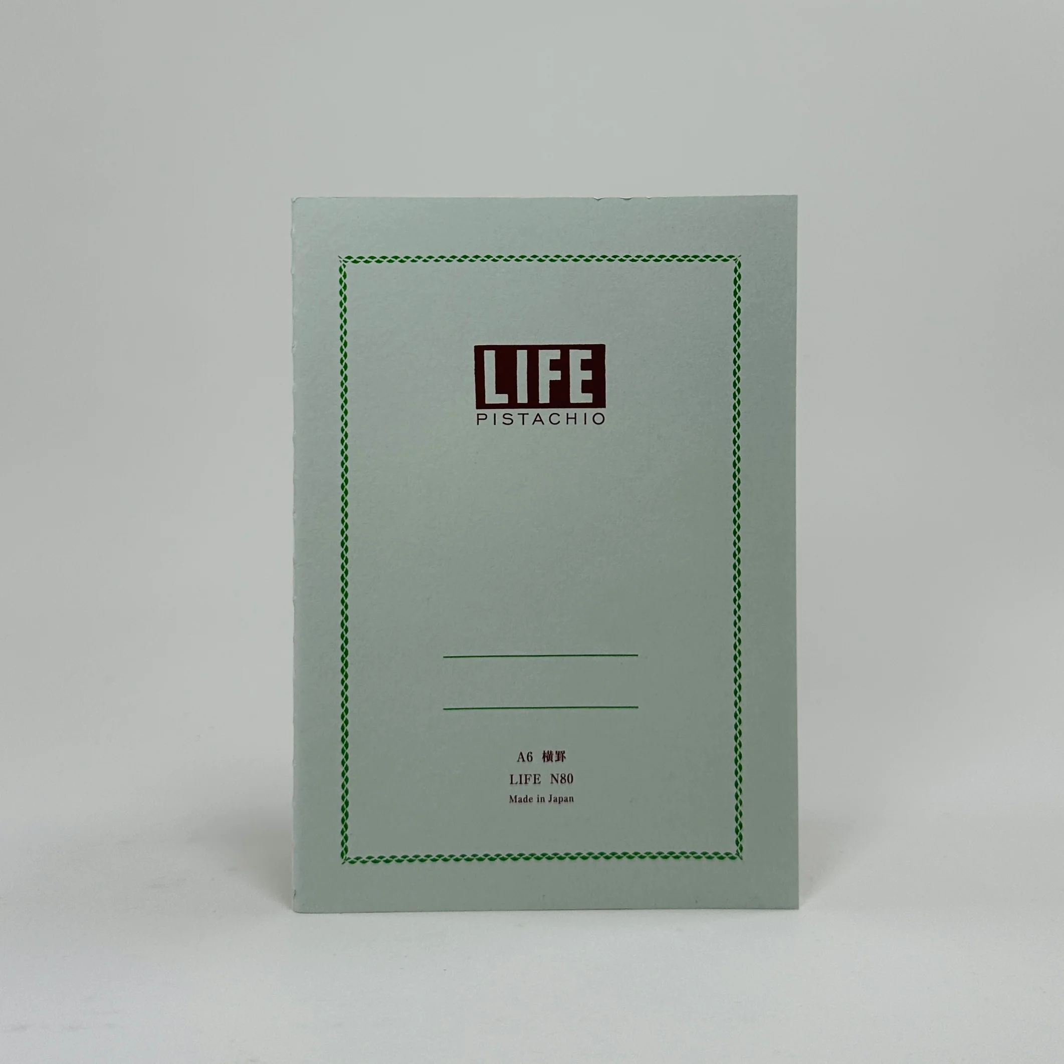 Life Pistachio N80 Notebook A6 Lined