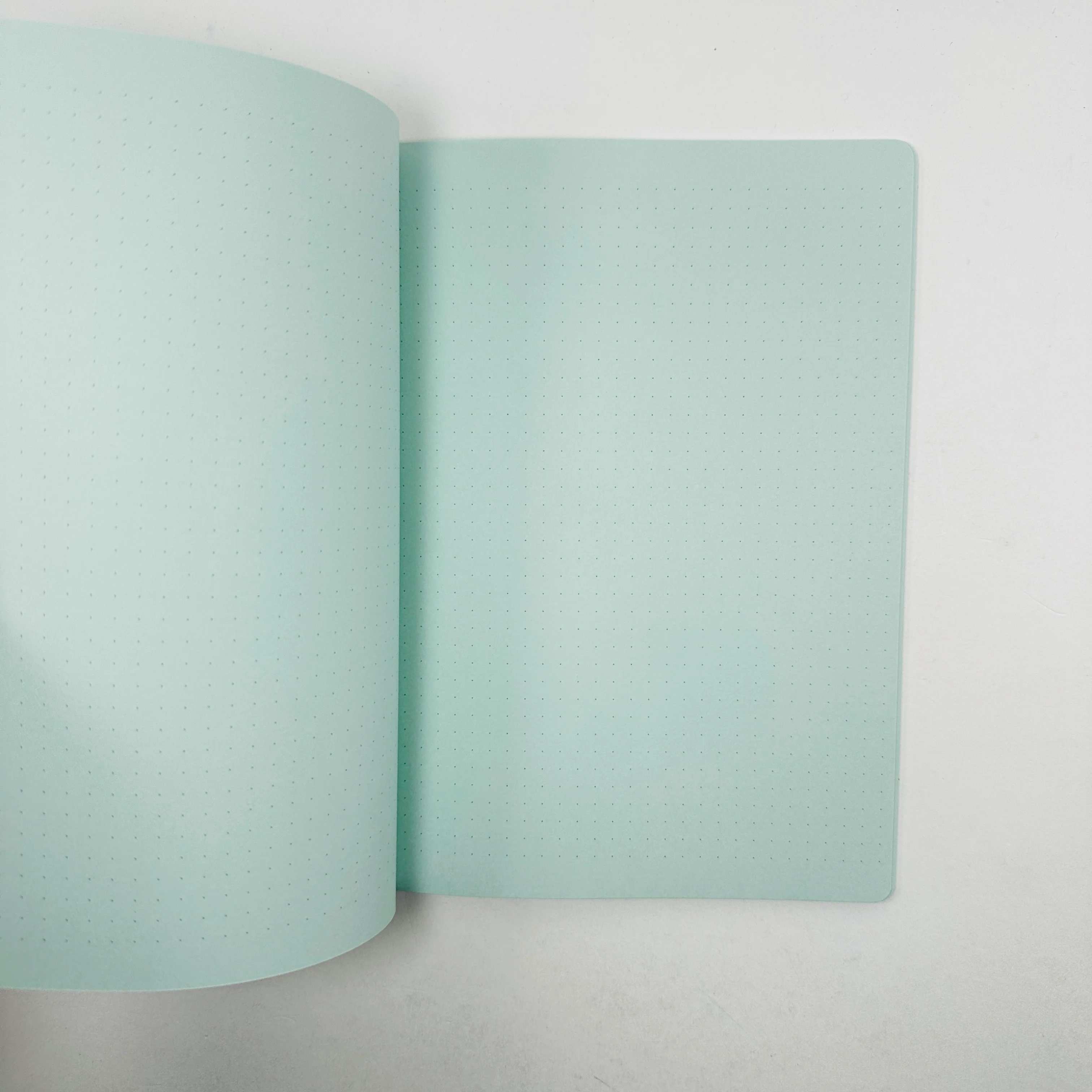 Midori Notebook A5 - Mint Green Dot Grid - Image 2