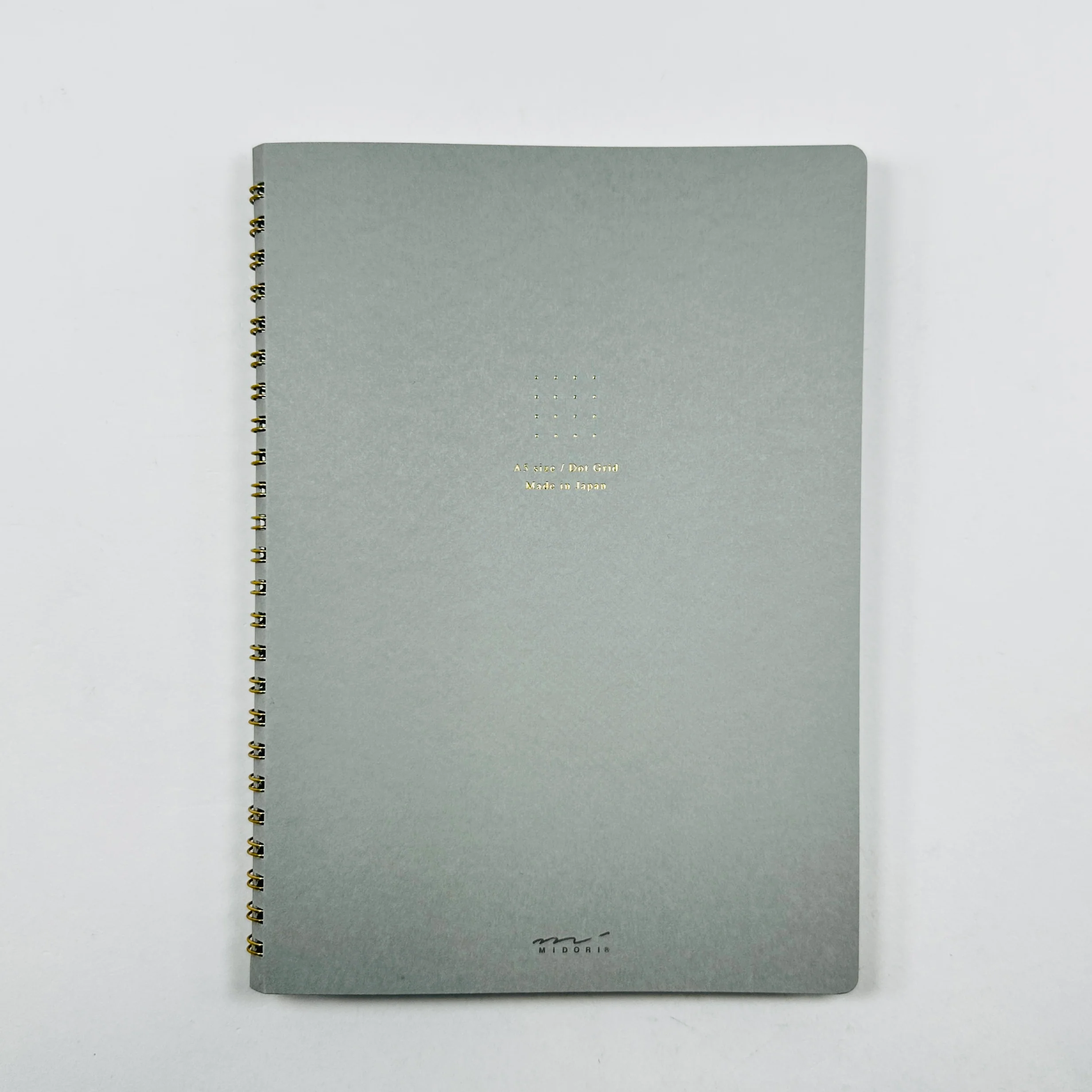 Midori Ring Notebook A5 - Grey Dot Grid