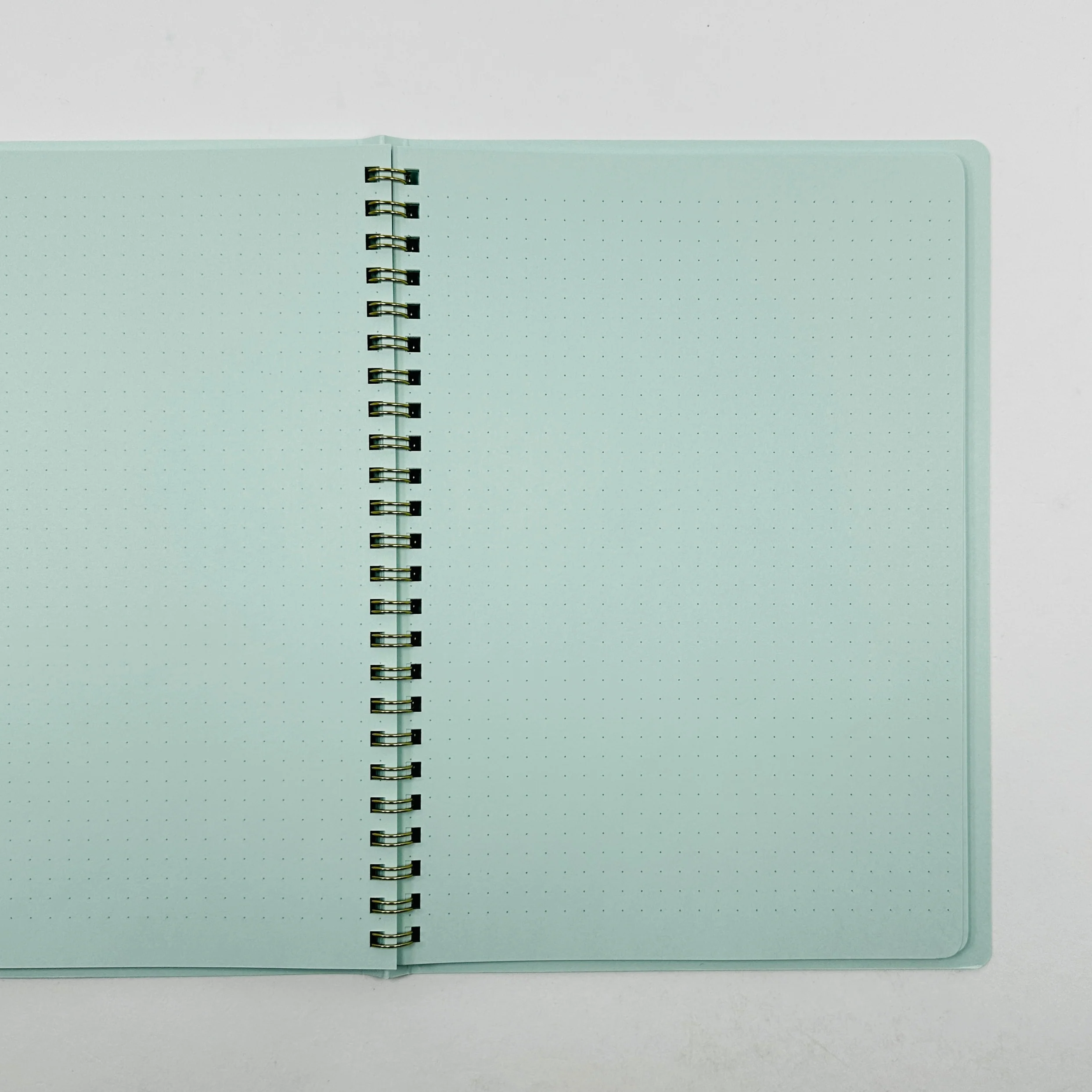 Midori Ring Notebook A5 - Mint Green Dot Grid - Image 2