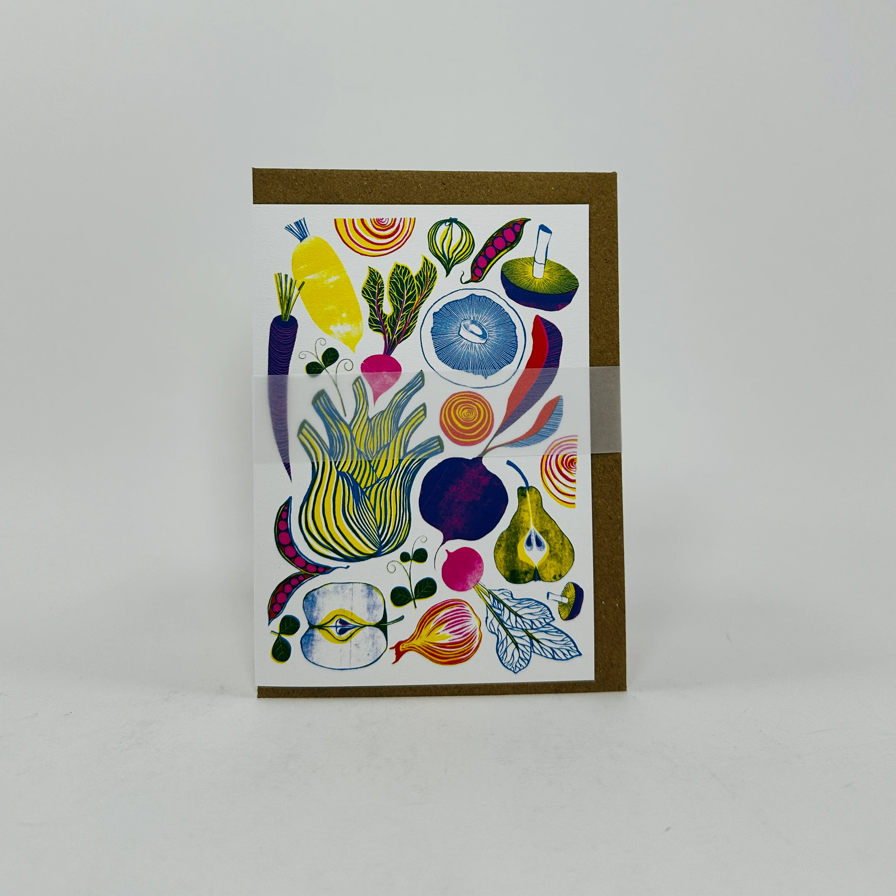 Roots, Fruits and Shoots - Printer Johnson Card