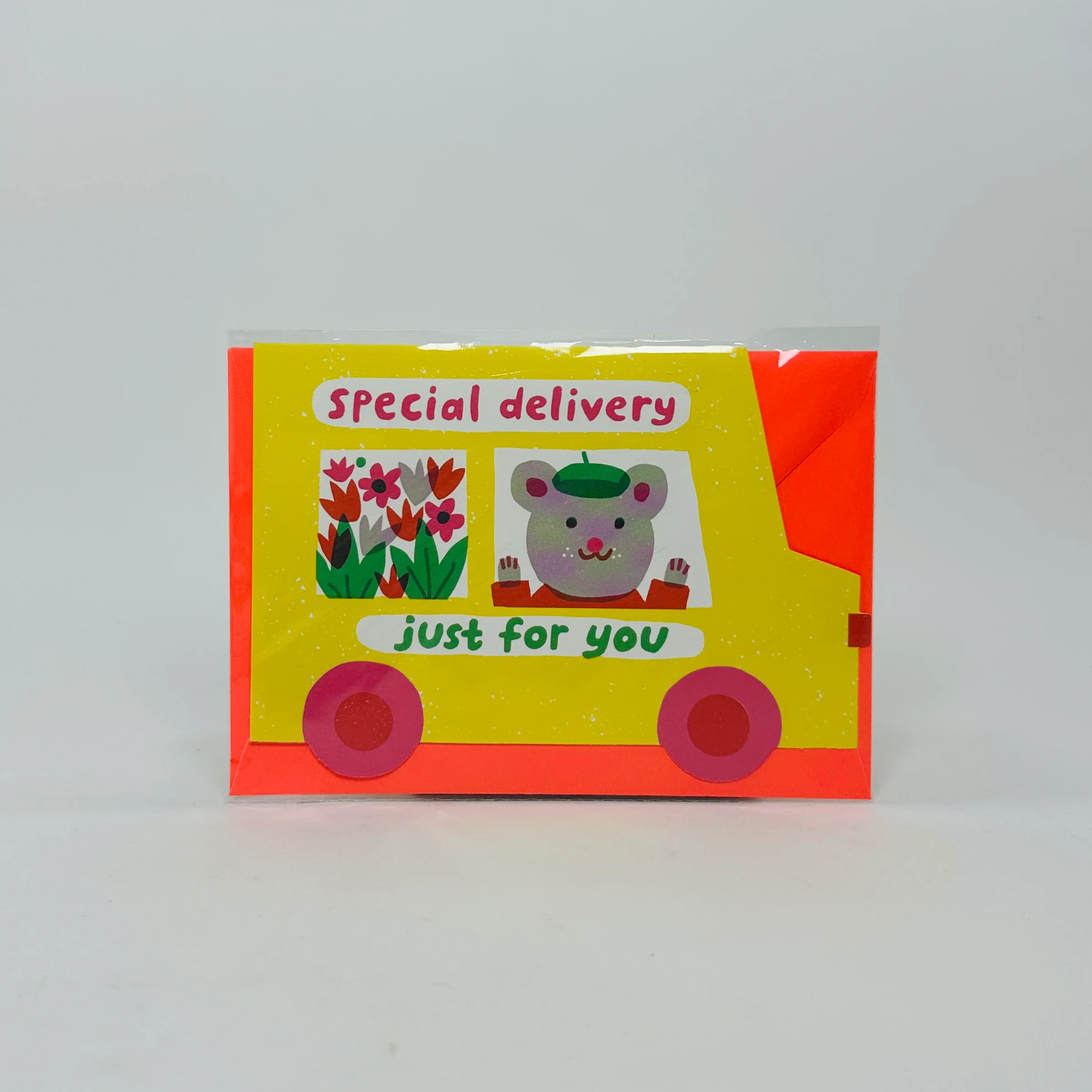 Special Delivery Van - The Printed Peanut Card
