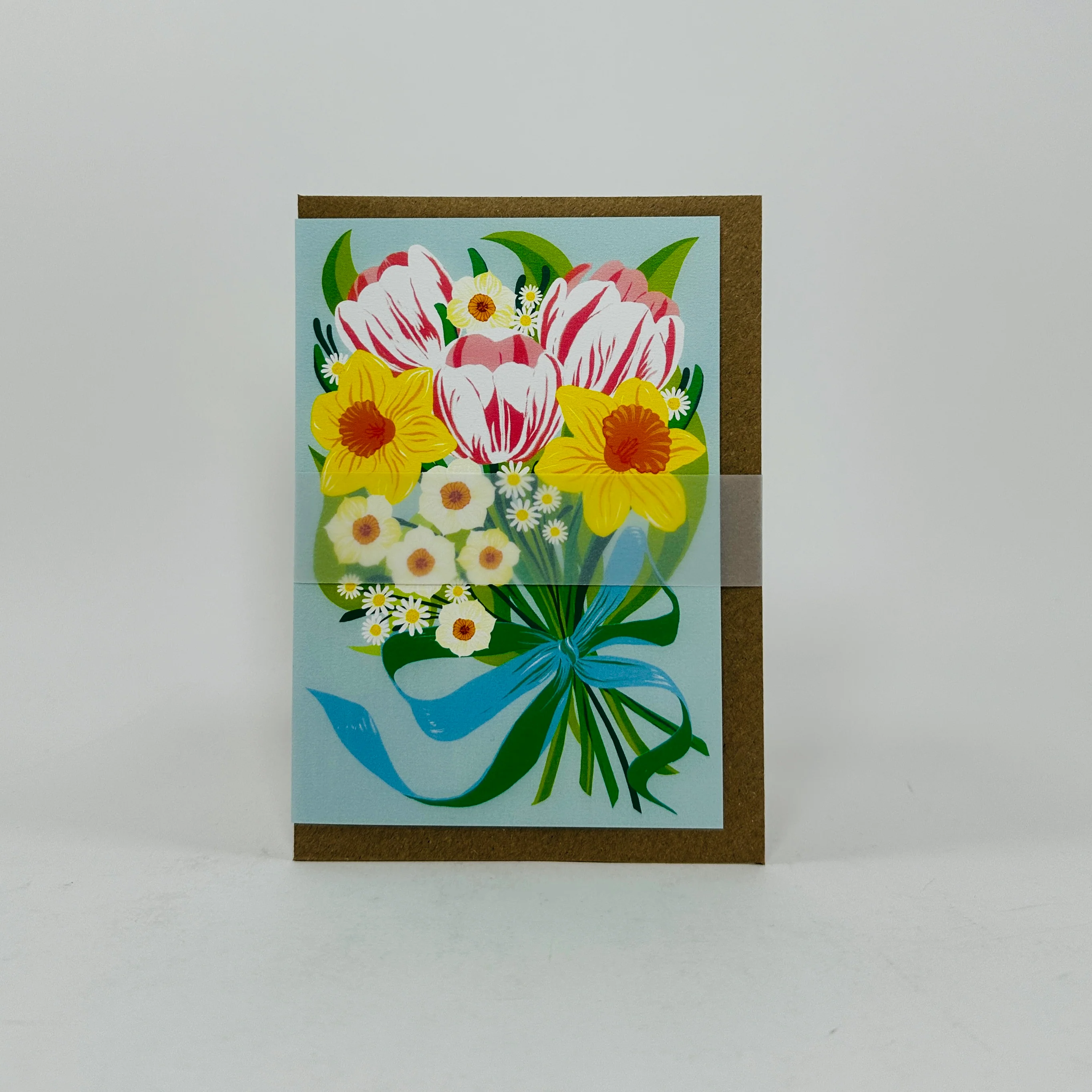 Spring Bouquet - Printer Johnson Card