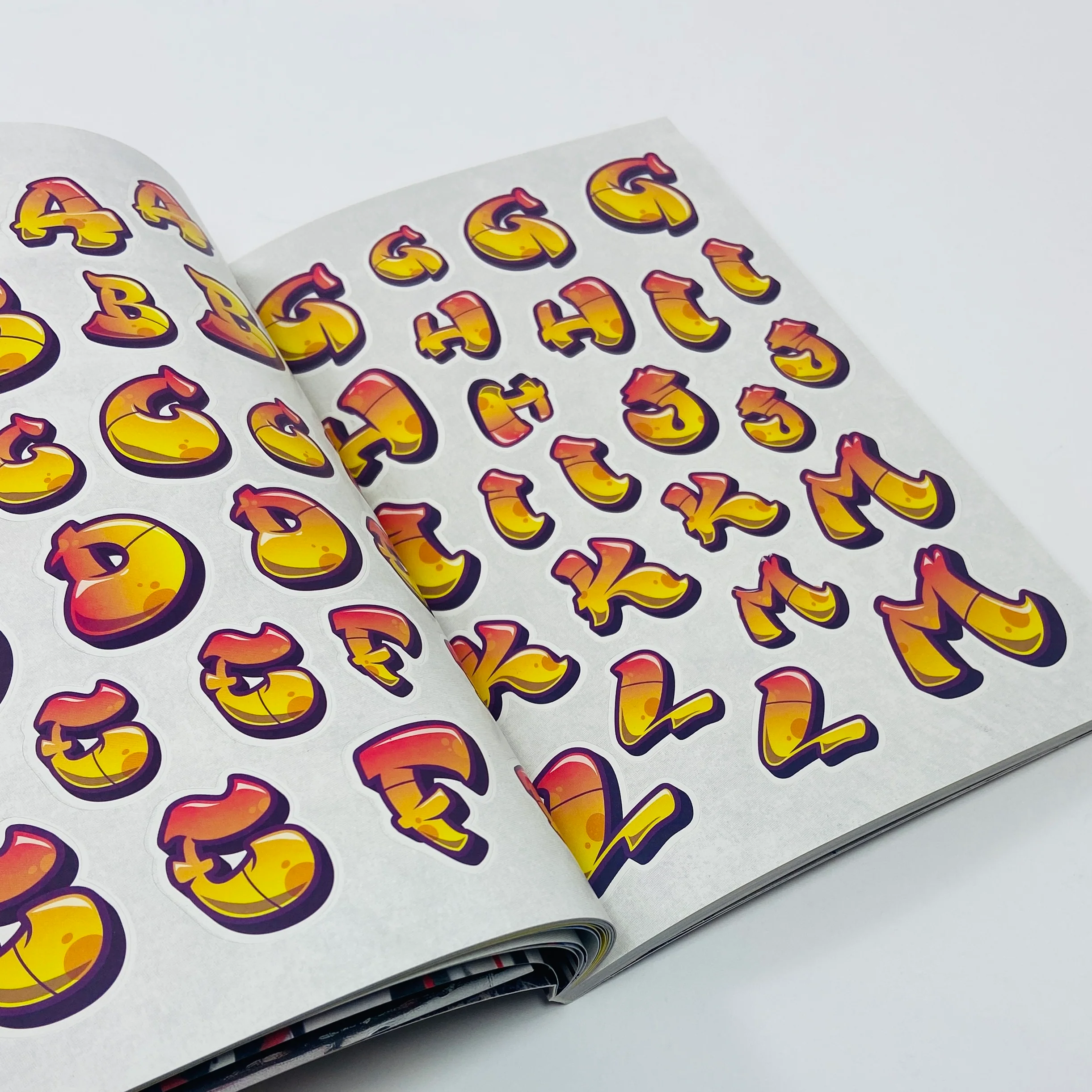 The Graffiti Alphabet Sticker Book - Image 4