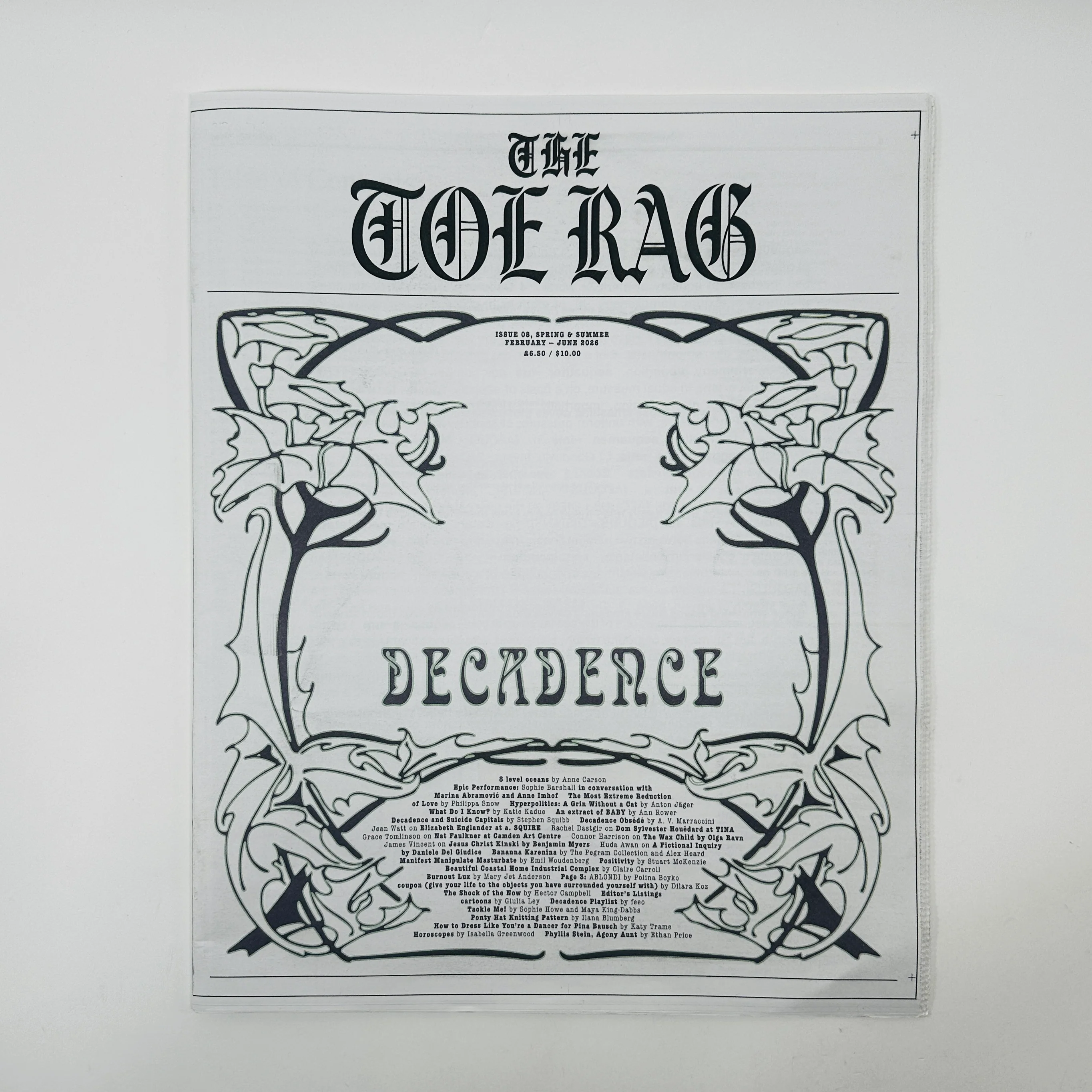 The Toe Rag #8 - Spring/Summer