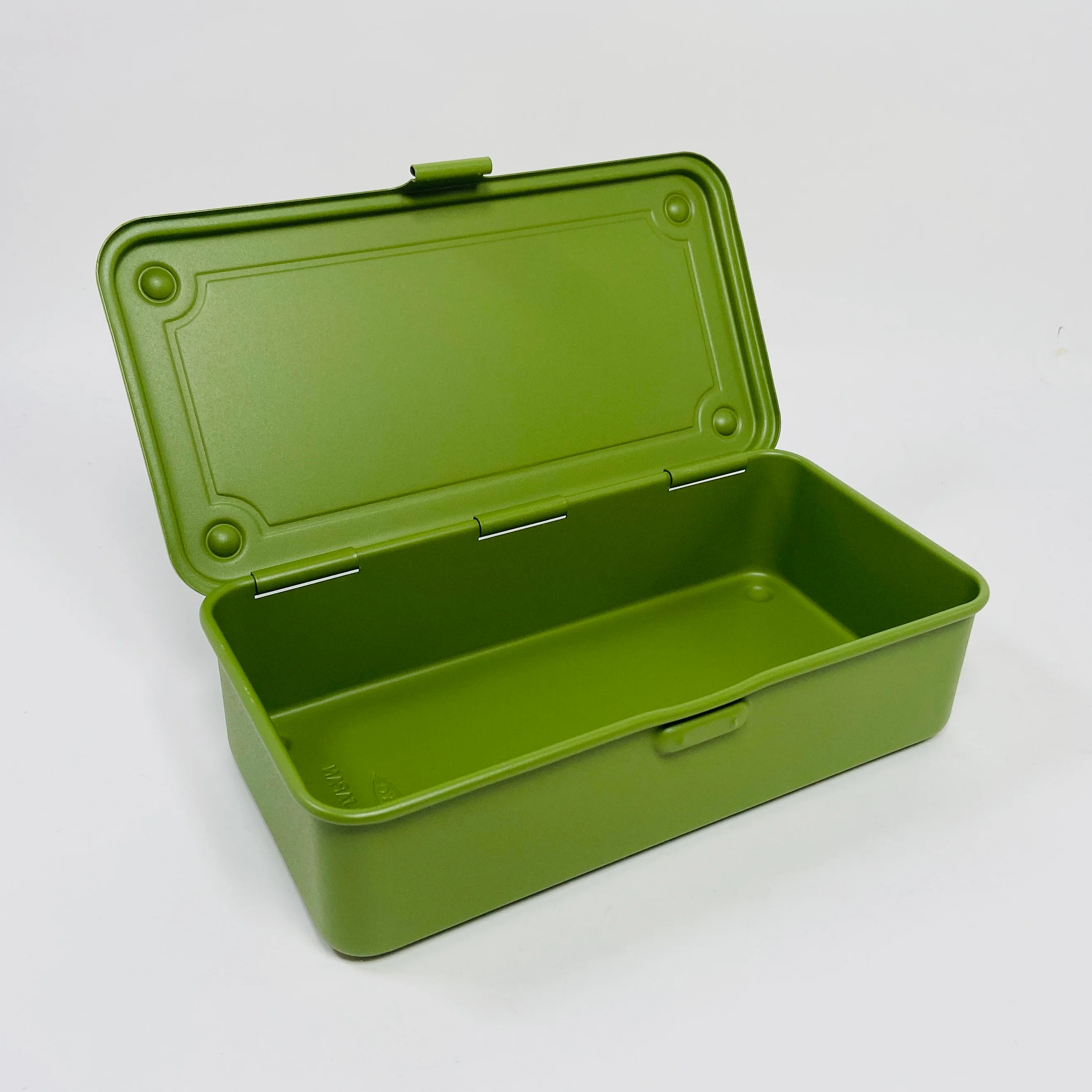 Toyo Steel Trunk Shape Toolbox T0190 - Green - Image 2