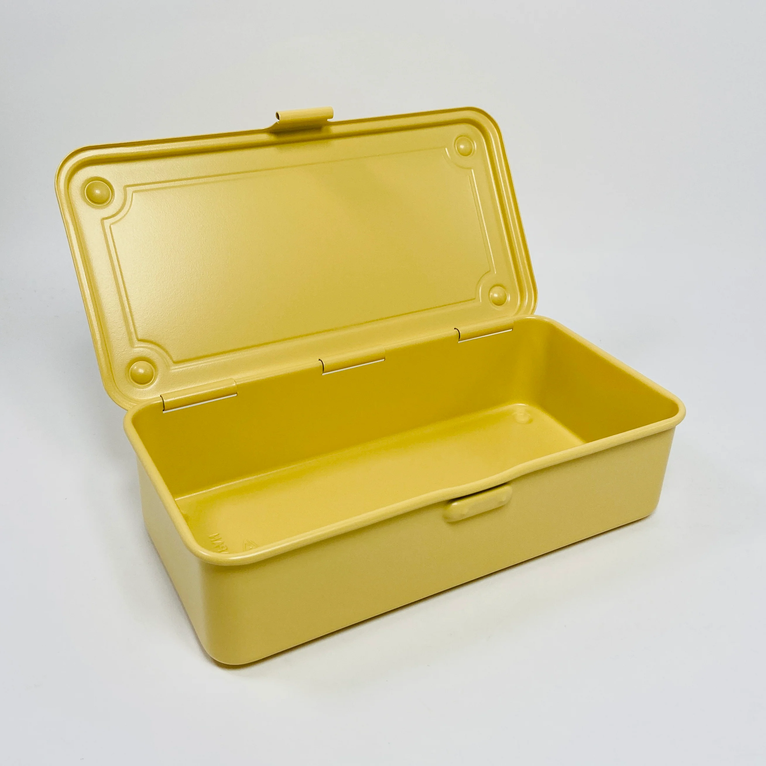 Toyo Steel Trunk Shape Toolbox T0190 - Yellow - Image 2