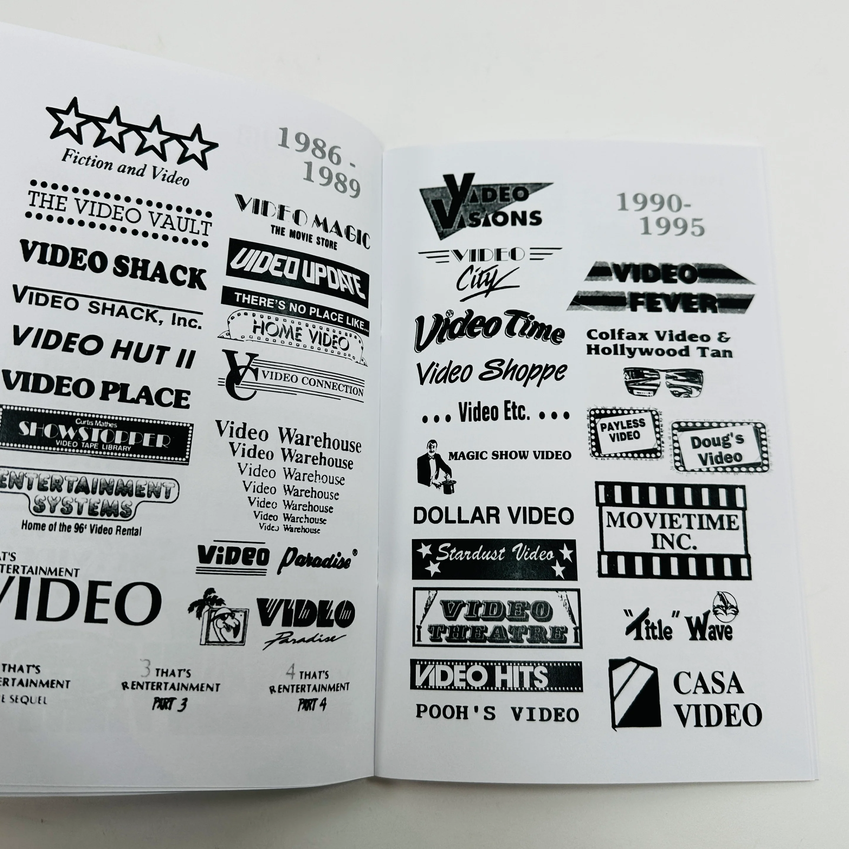 Videoland - A Visual Catalog of American Video Store Logos 1980-1995 - Image 5