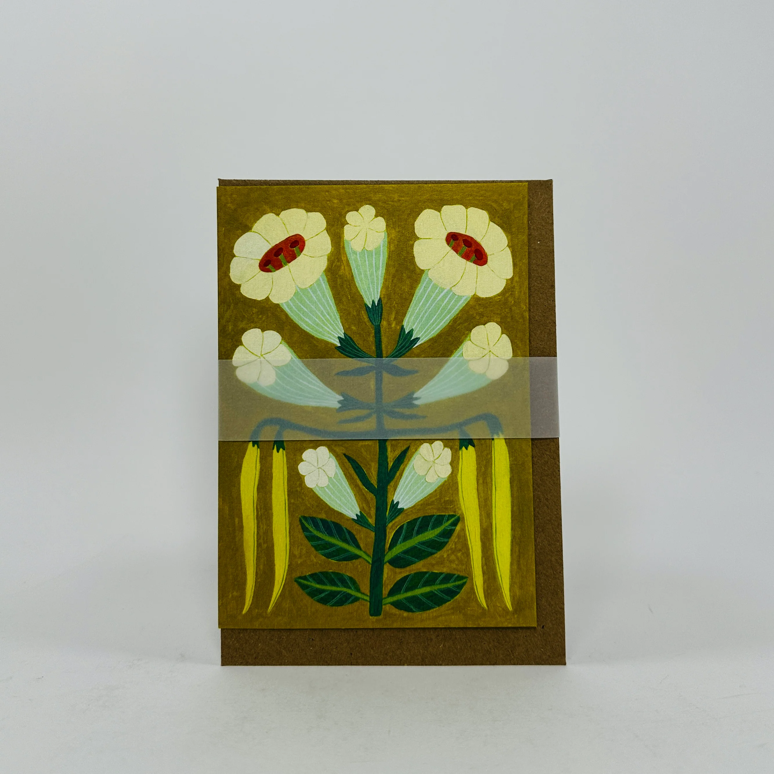 Whimsical Flowers #2 - Printer Johnson Card