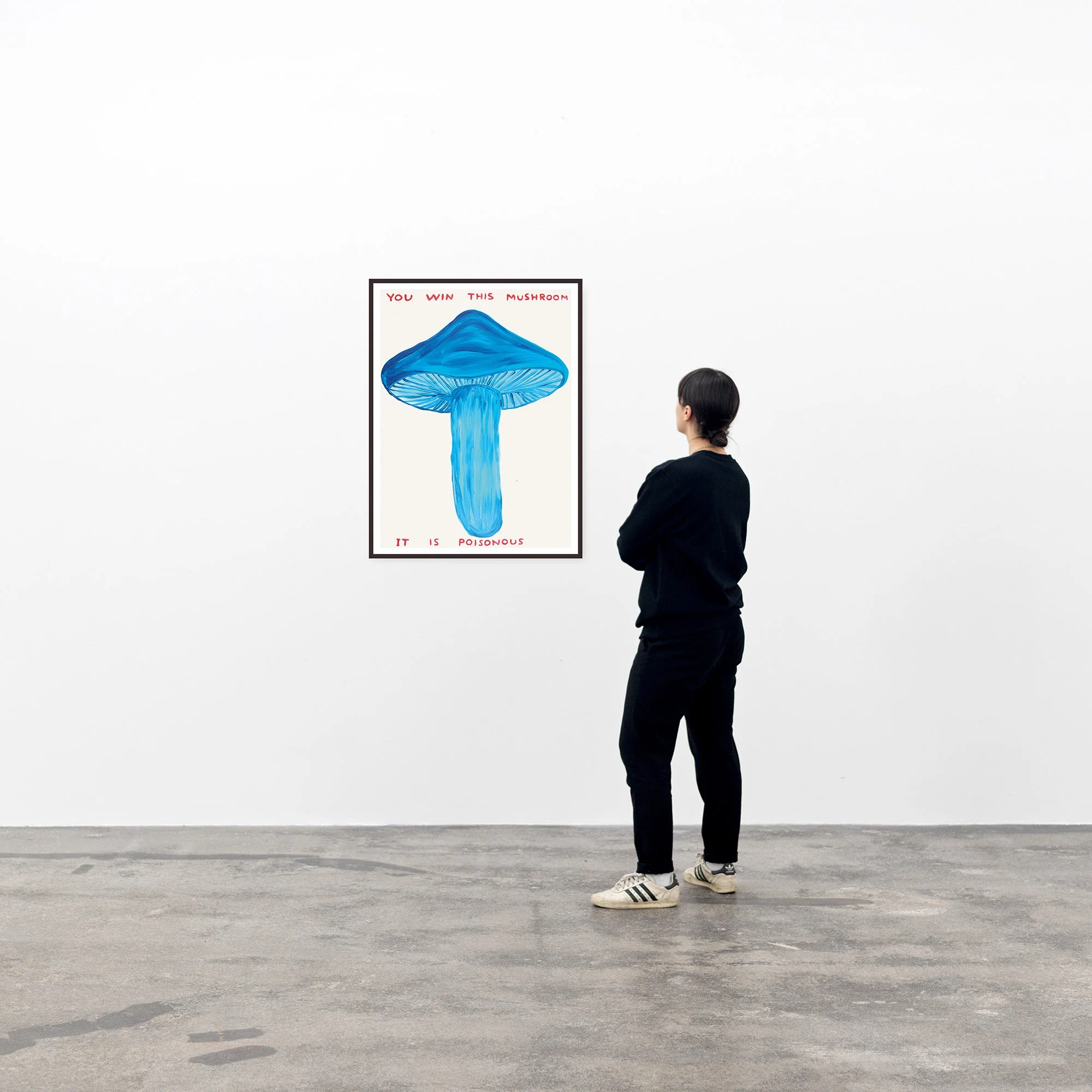 You Win This Mushroom - David Shrigley Poster - Image 3